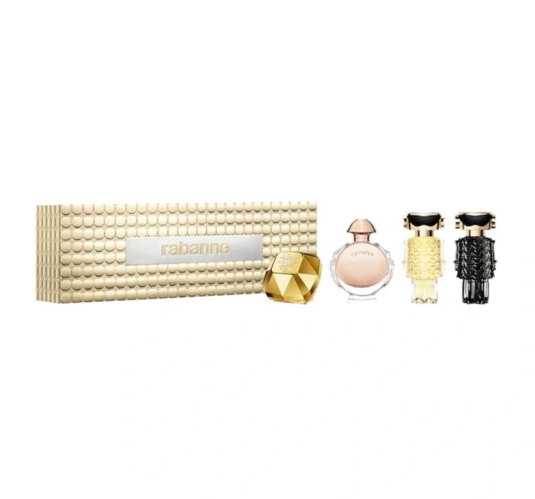 Rabanne woda perfumowana Lady Million + Olympéa + Fame + perfumy Fame