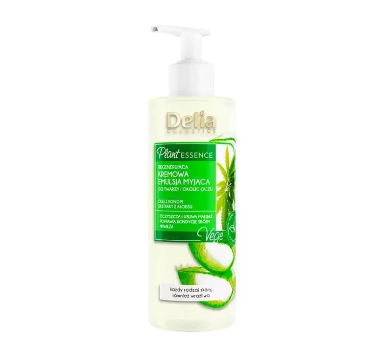 Cosmetics Plant Essence kremowa emulsja myjąca do twarzy i okolic oczu