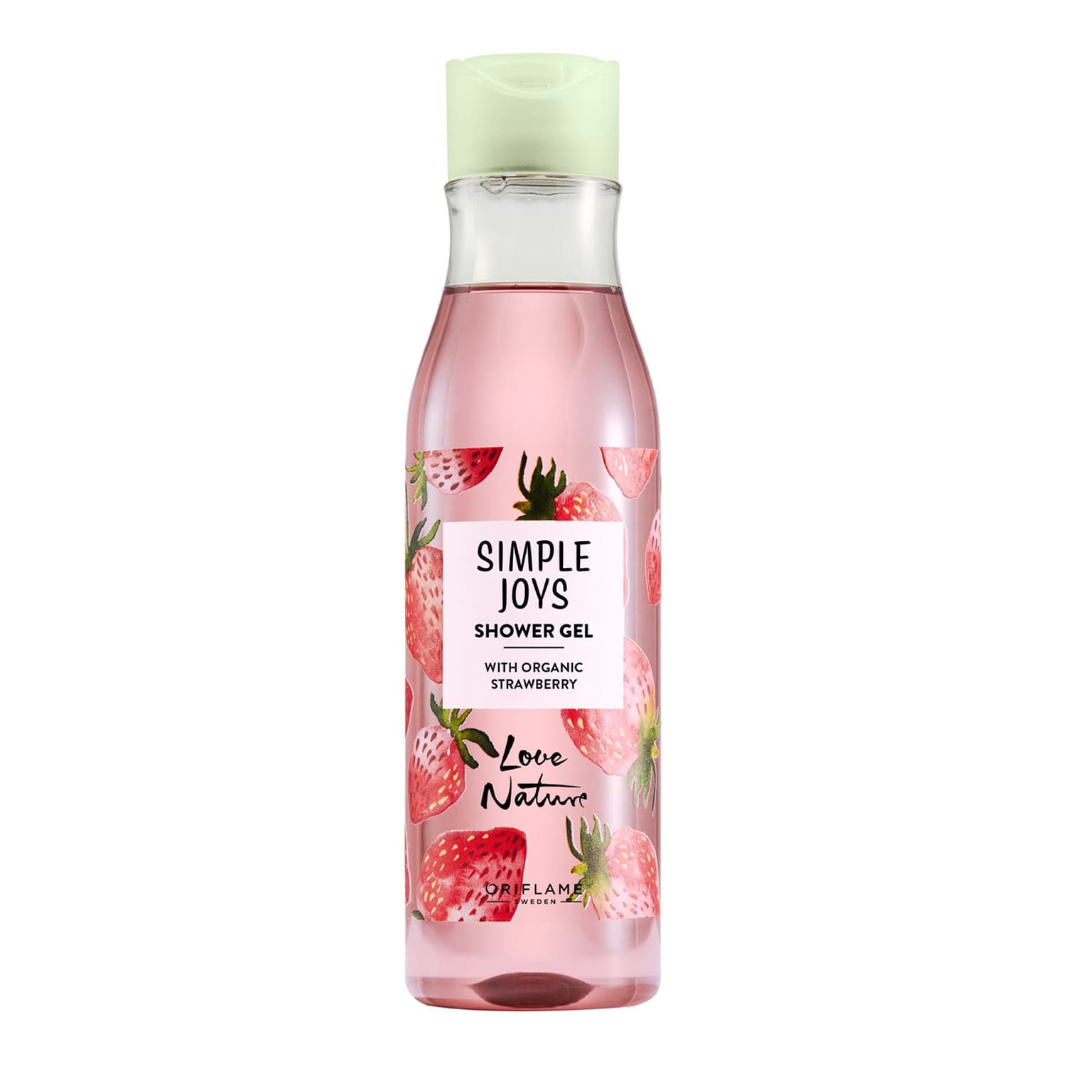 Simple Joys Love Nature żel pod prysznic z organiczną truskawką
