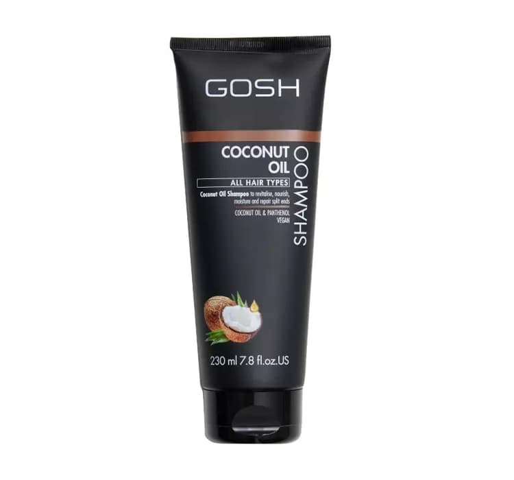 Coconut Oil wegański szampon do włosów z rozdwojonymi końcówkami
