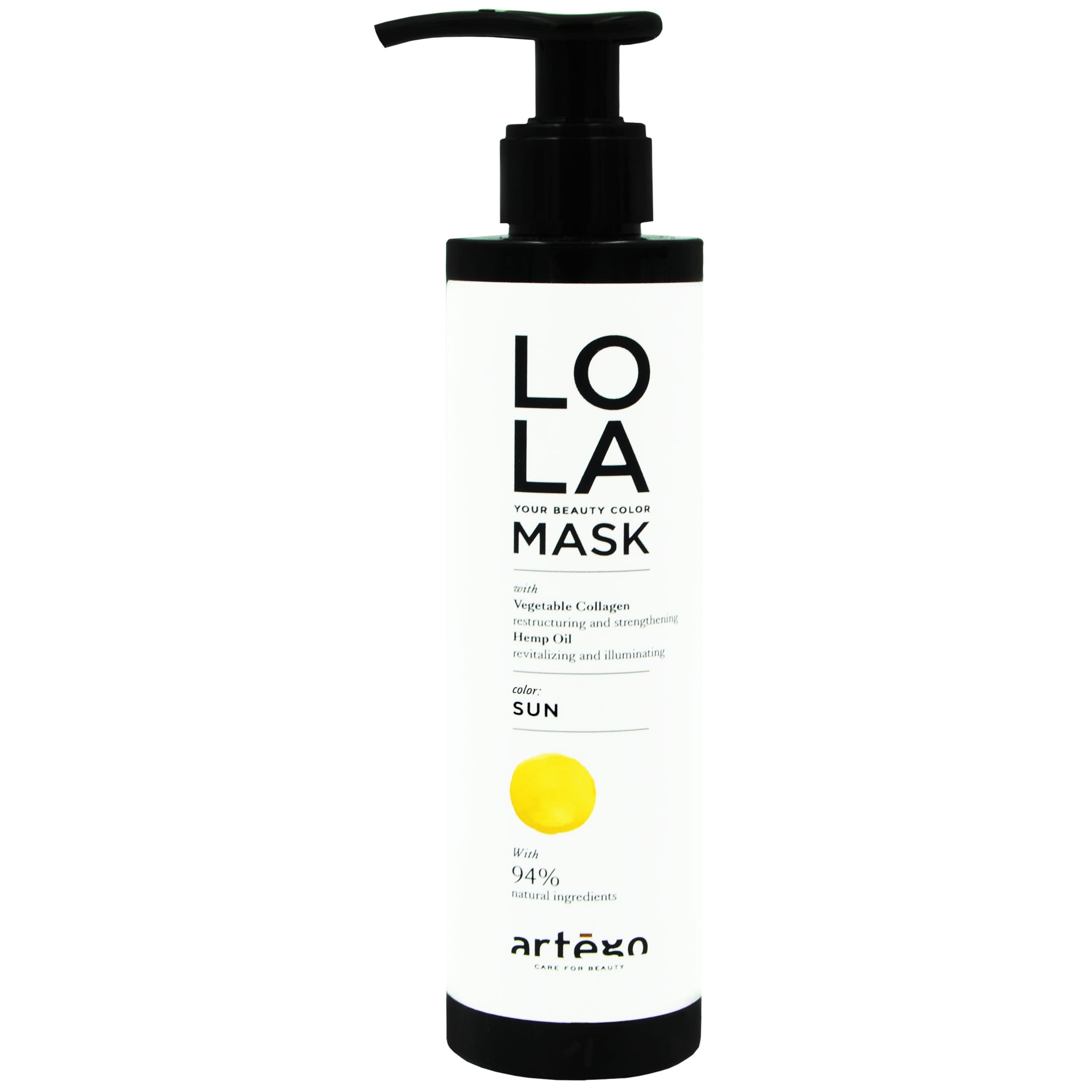 Lola Mask Sun - maska do włosów jasnych i w odcieniu platynowego blondu