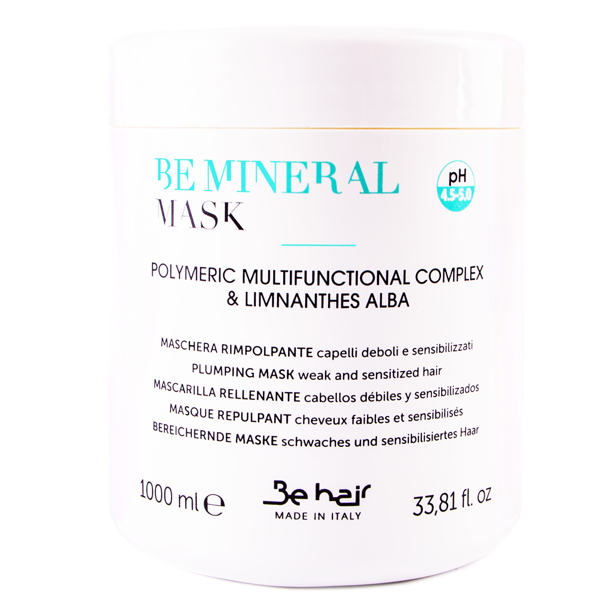 Be Mineral Plumping Mask - nawilżająca maska do włosów osłabionych