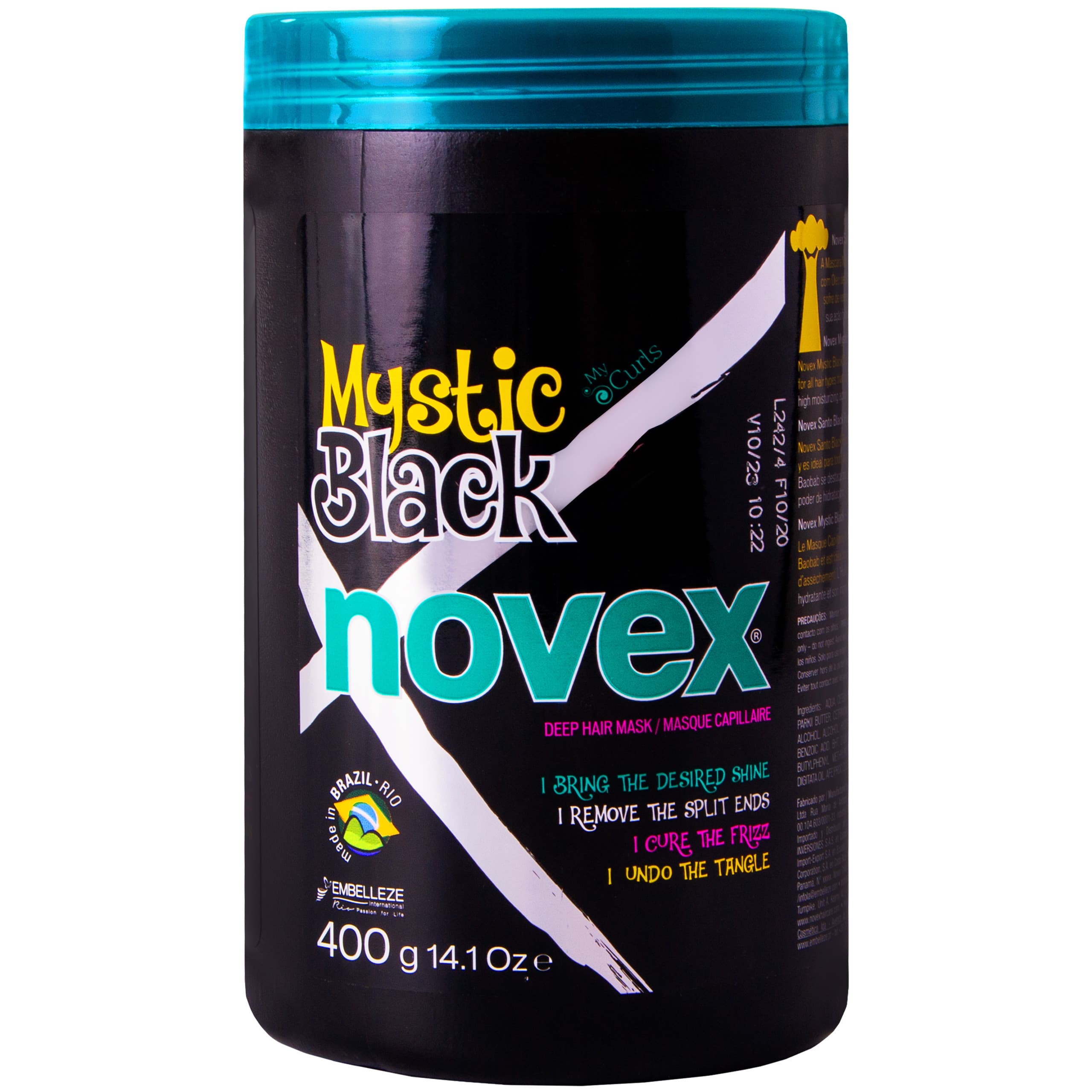 Mystic Black Deep Hair Mask – regenerująca maska do włosów zniszczonych