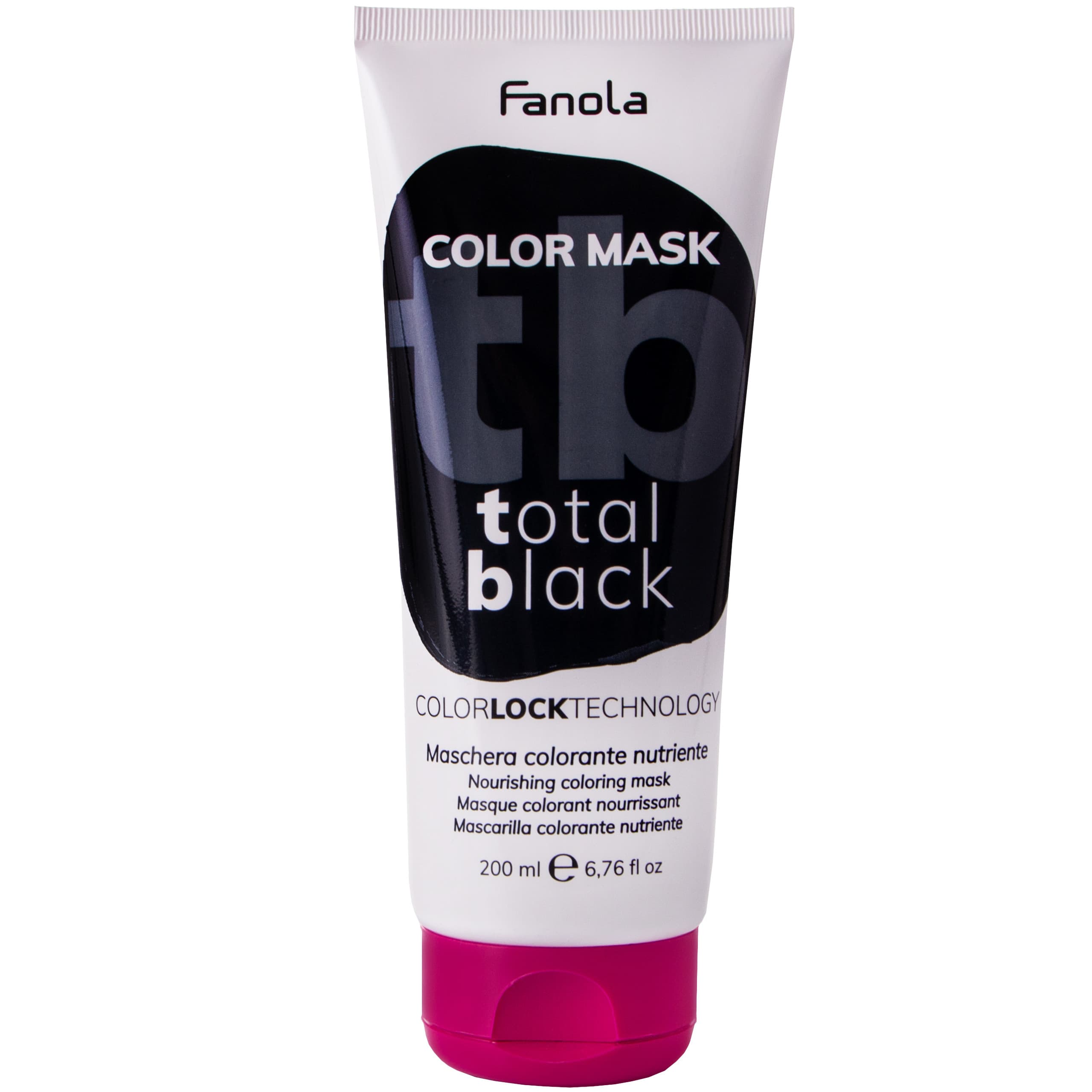 Color Mask - maska koloryzująca do włosów, różne kolory Total Black