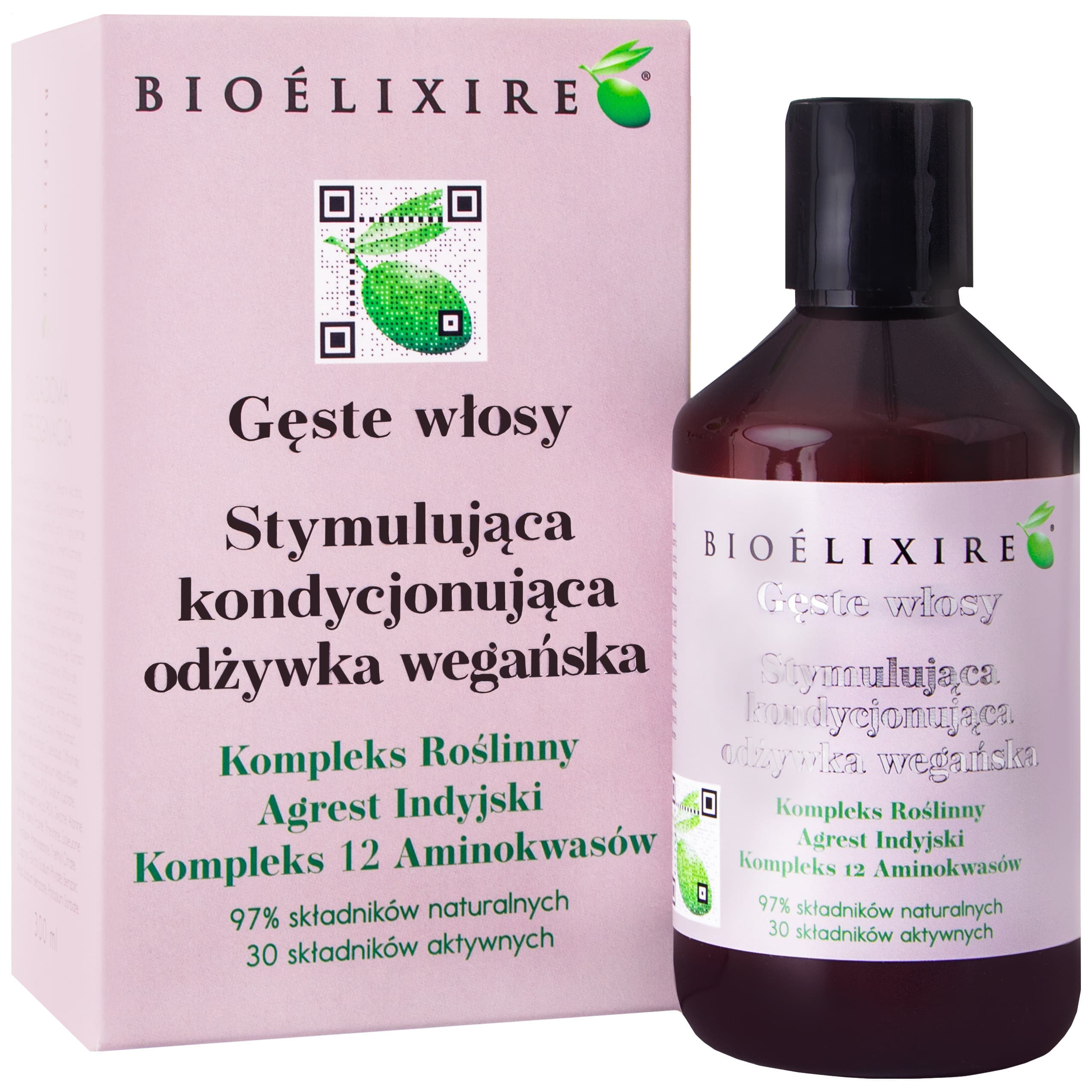 Gęste włosy odżywka wegańska przeciw wypadaniu