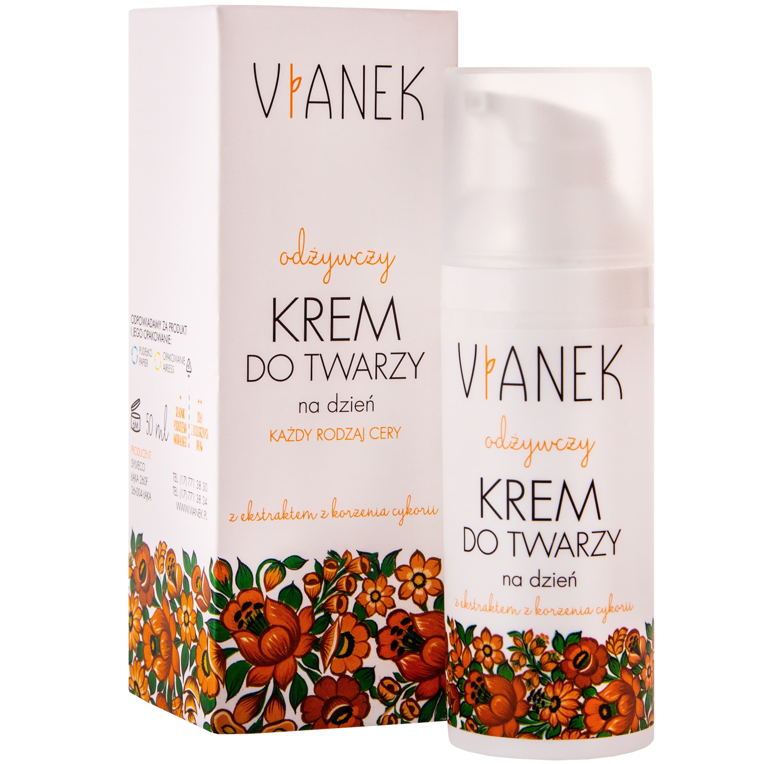 Odżywczy krem do twarzy na dzień