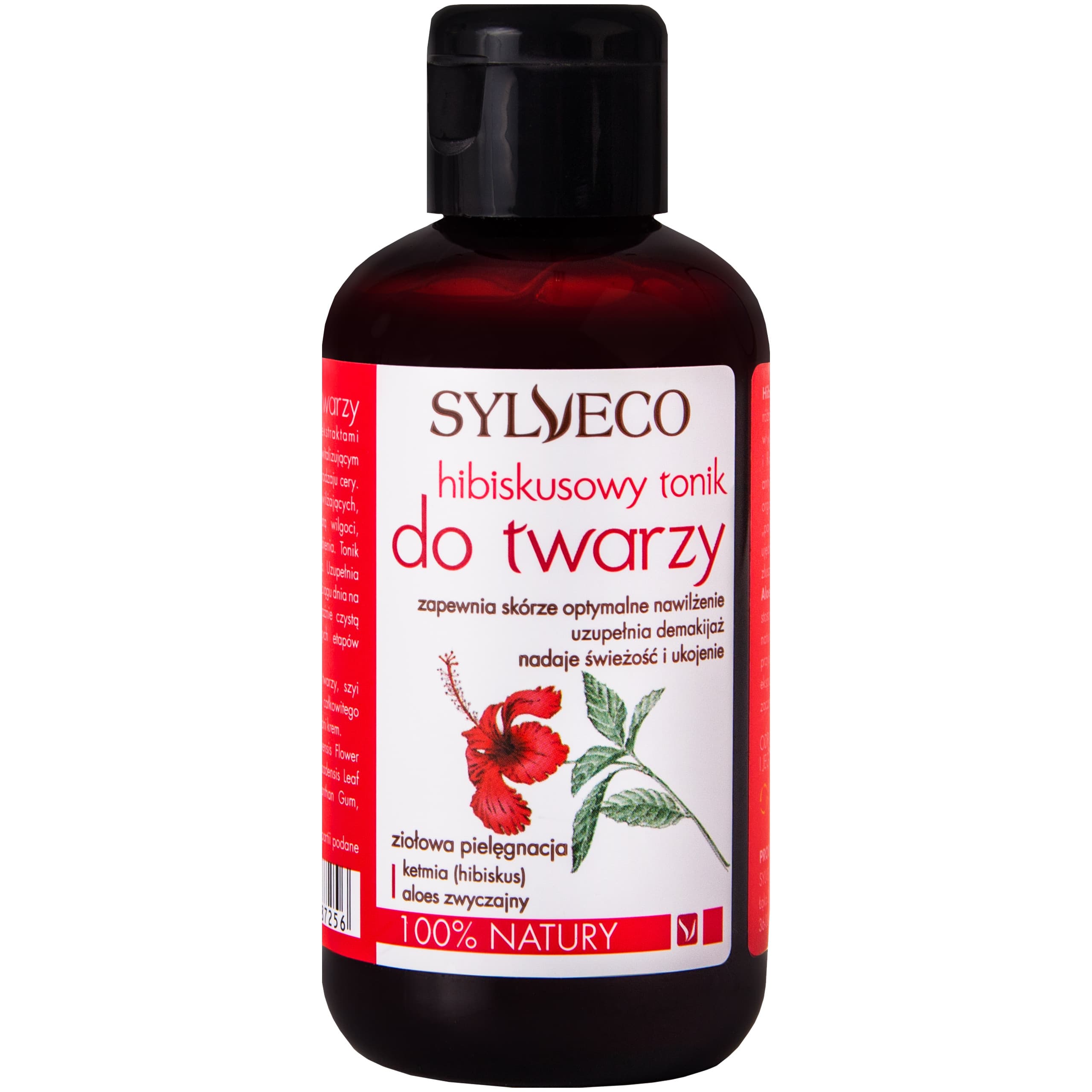 Hibiskusowy oczyszczający tonik do twarzy
