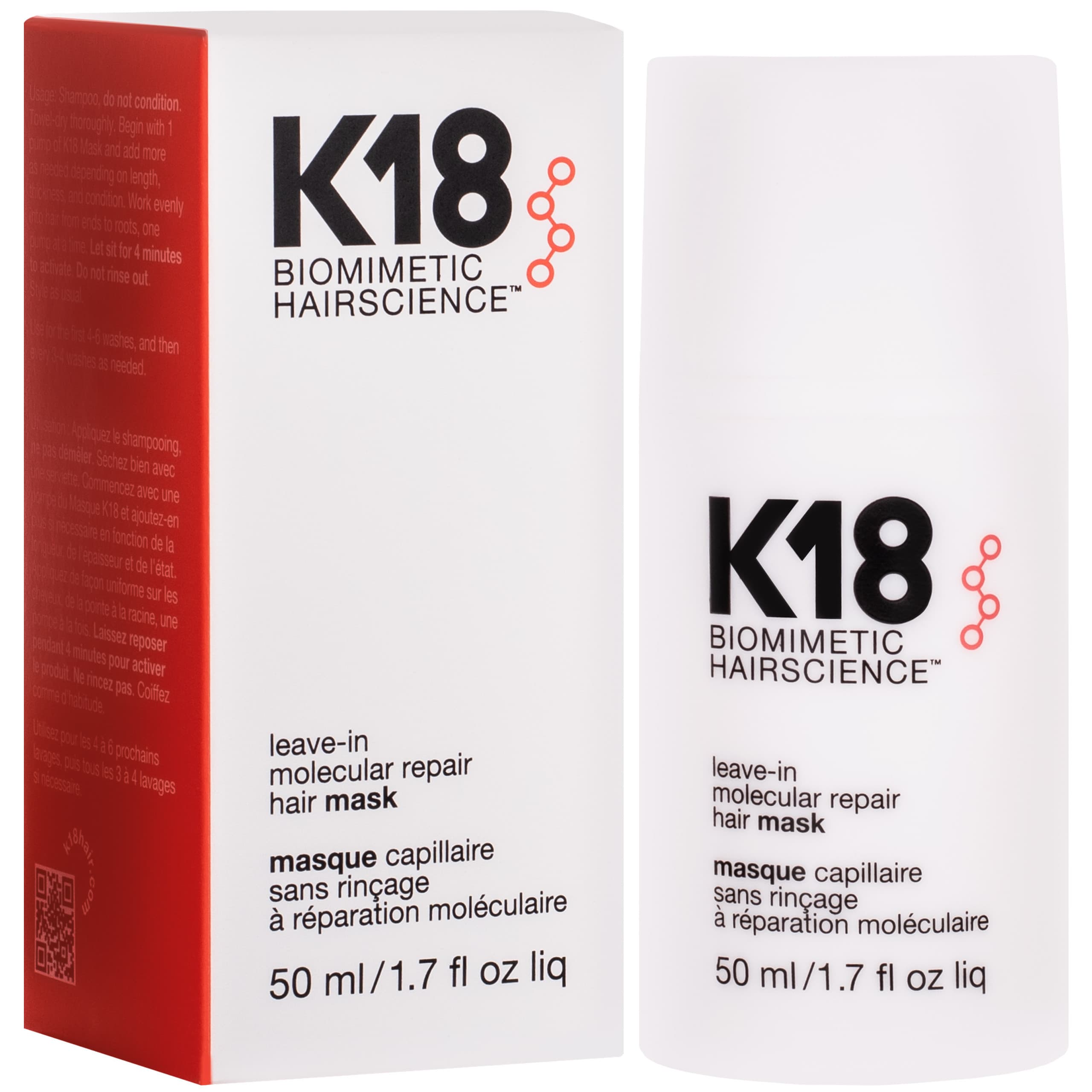 Leave-in Molecular Repair Hair Mask - odbudowująca maska bez spłukiwania