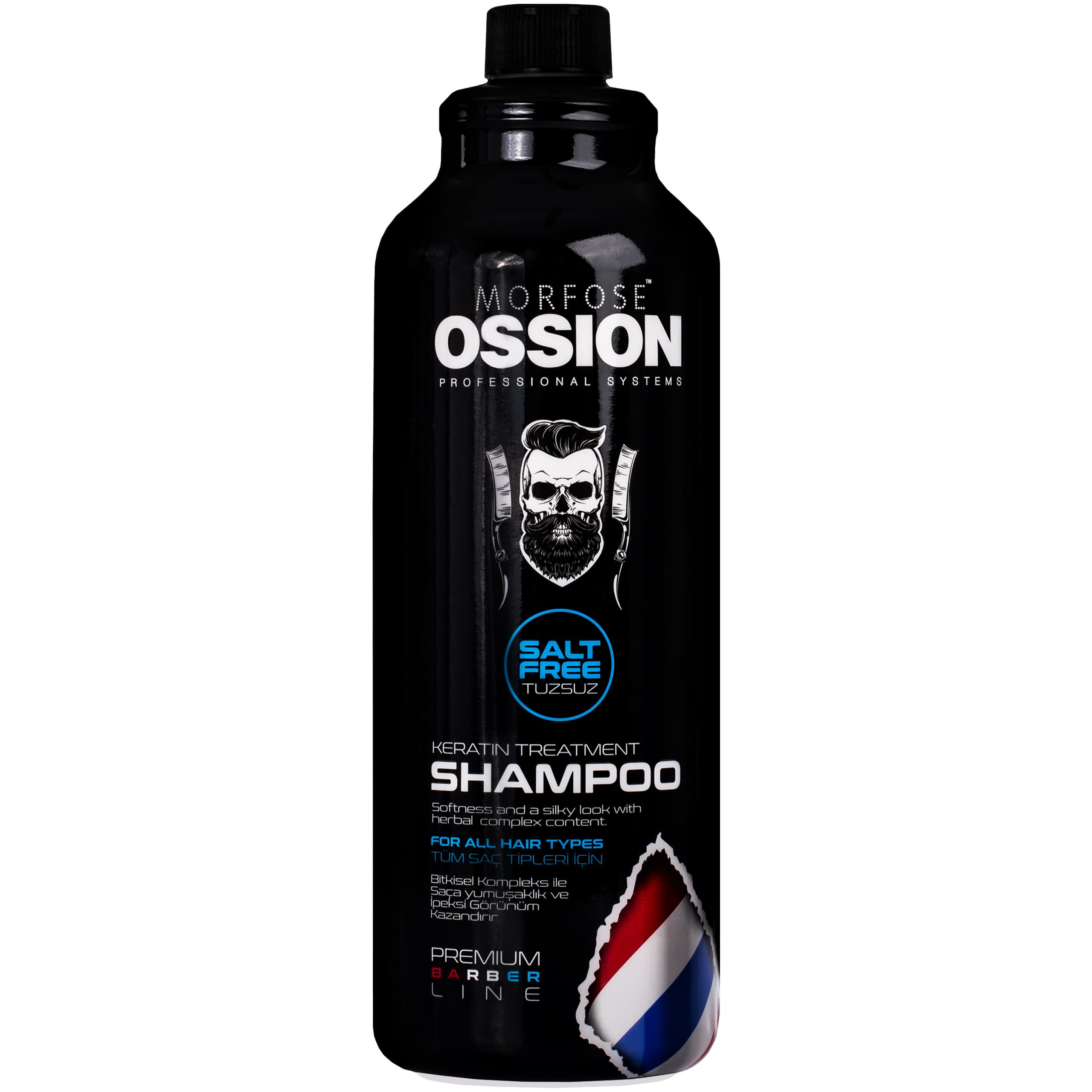 Ossion PB Salt Free Keratin Treatment Shampoo – keratynowy szampon dla mężczyzn