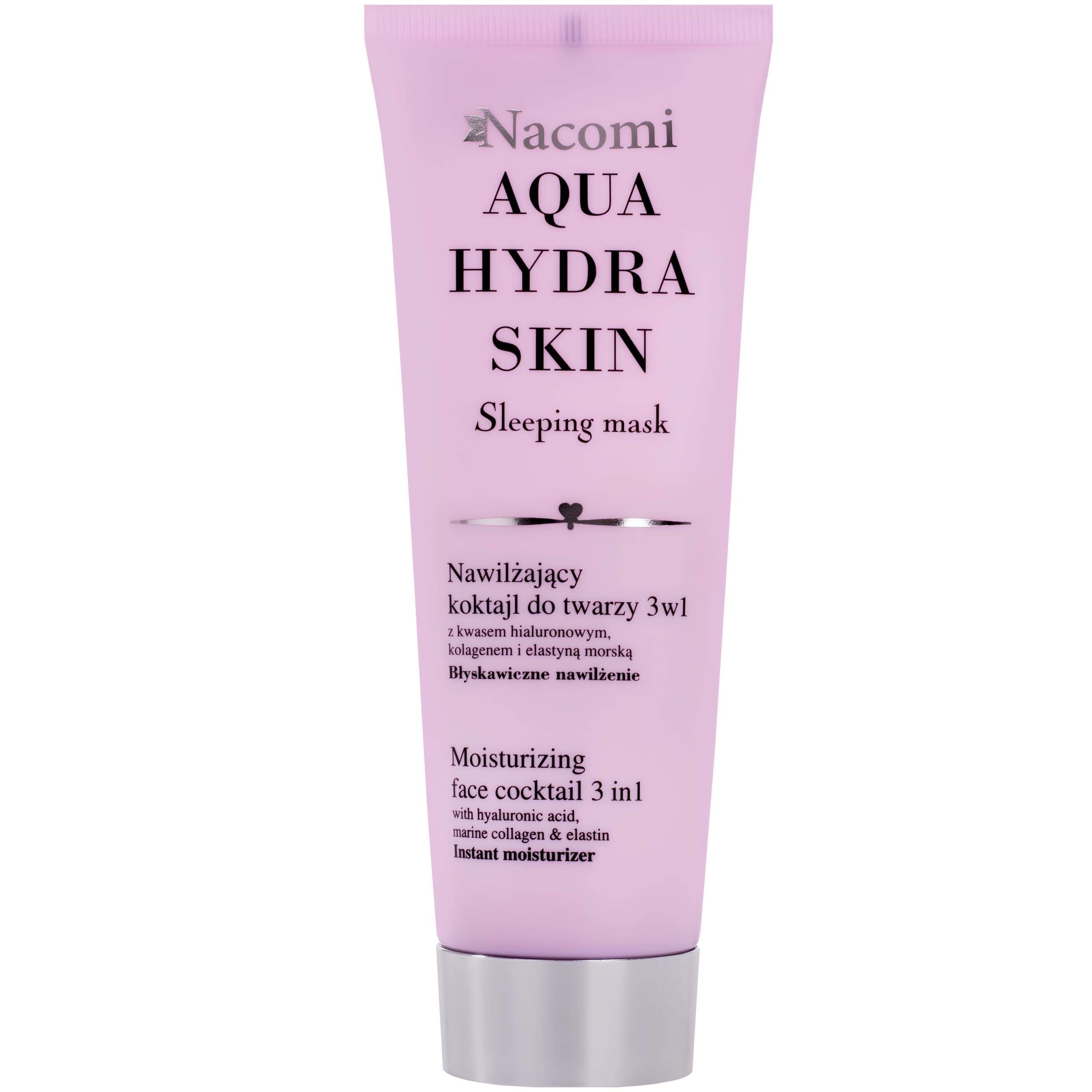 Aqua Hydra Skin Sleeping Mask - nawilżający koktajl do twarzy 3w1