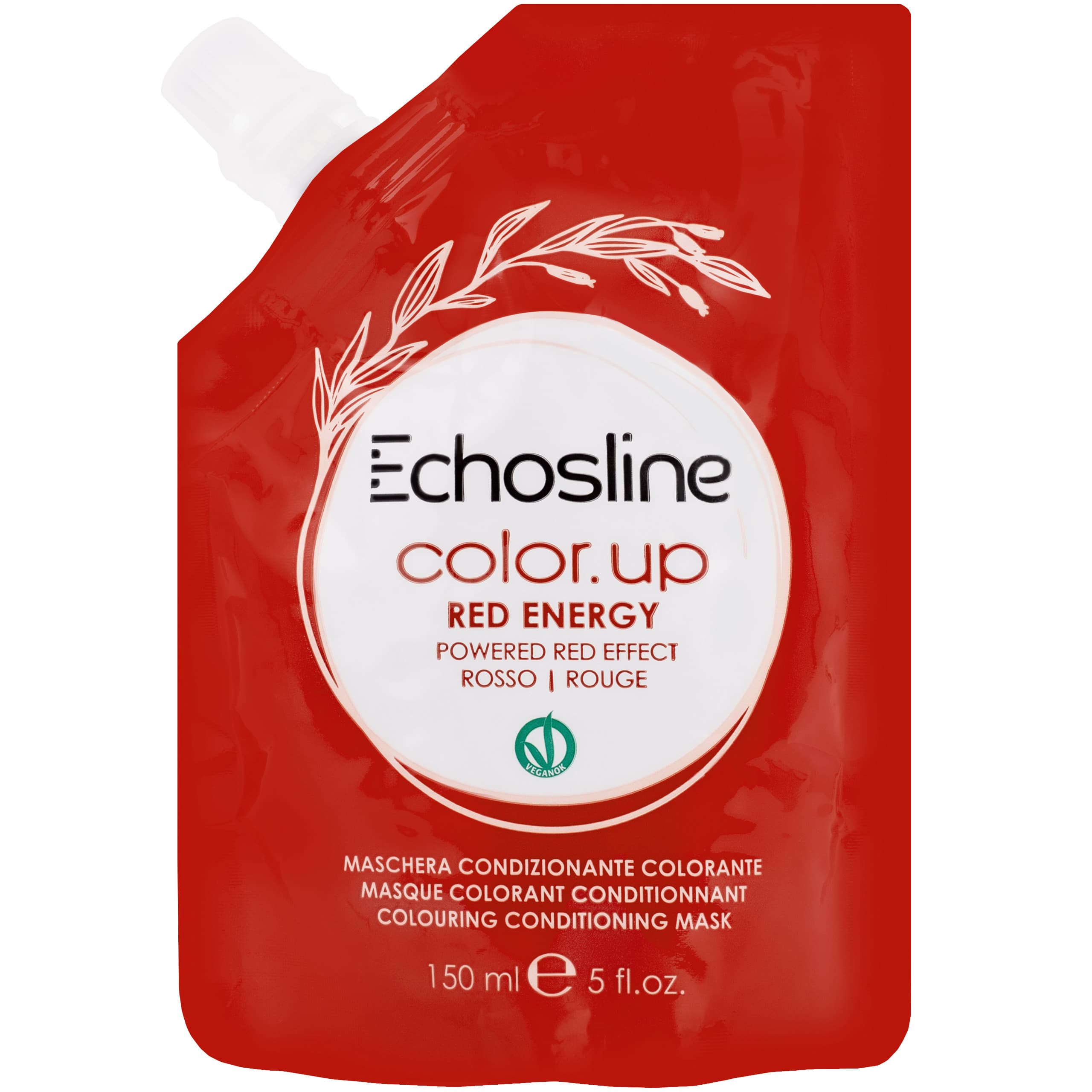 Color Up Colouring Conditioning Mask - maska koloryzująca do włosów, Red Energy