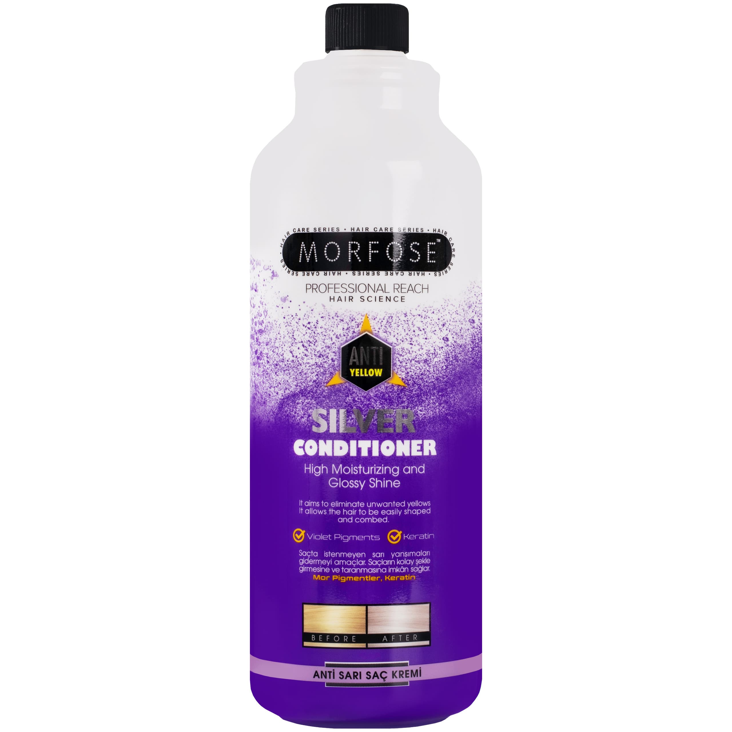 Silver Conditioner - odżywka do włosów blond i siwych, nawilża i dodaje blasku