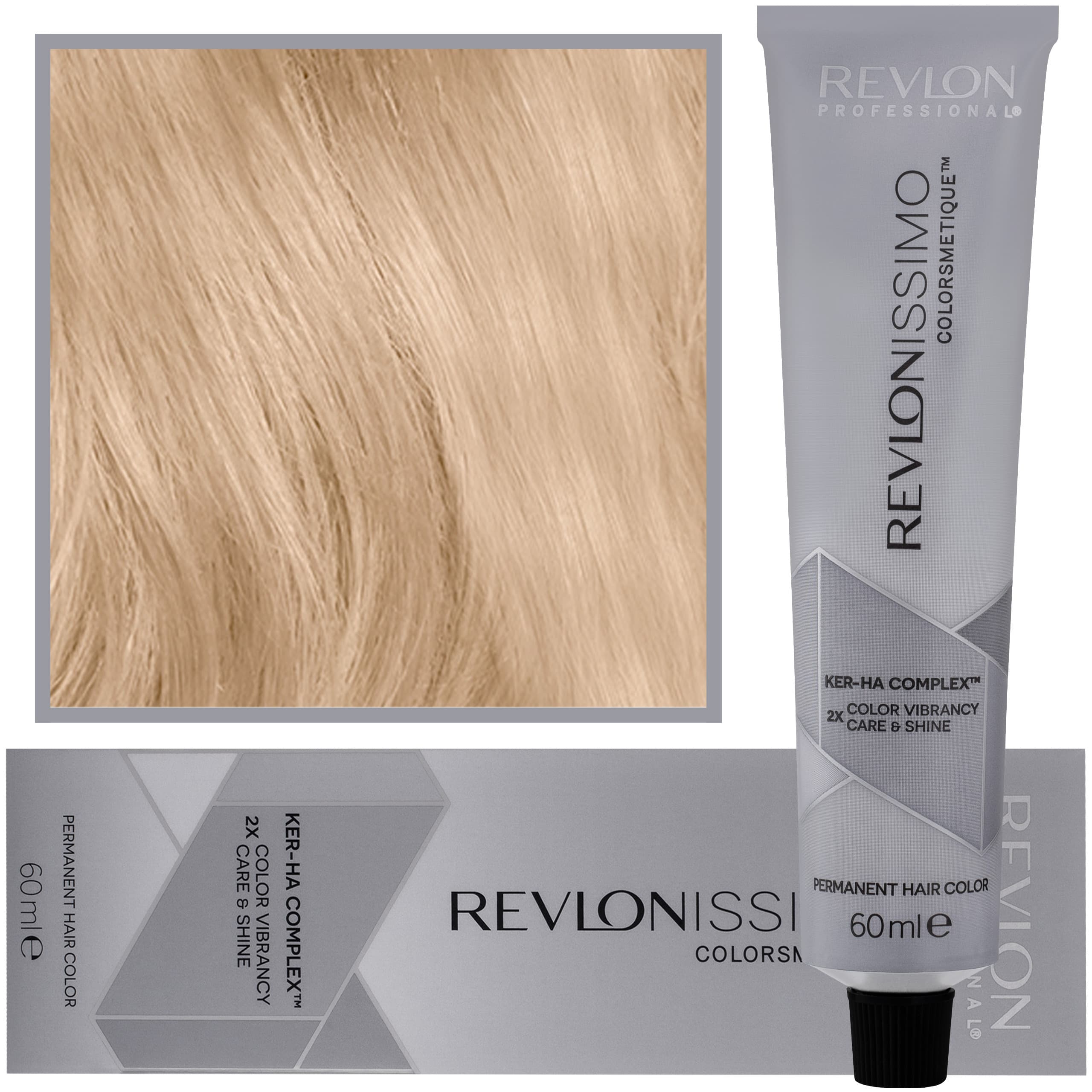 Revlonissimo Colorsmetique High Coverage - profesjonalna farba do siwych włosów, HC 9 | Bardzo Jasny Blond