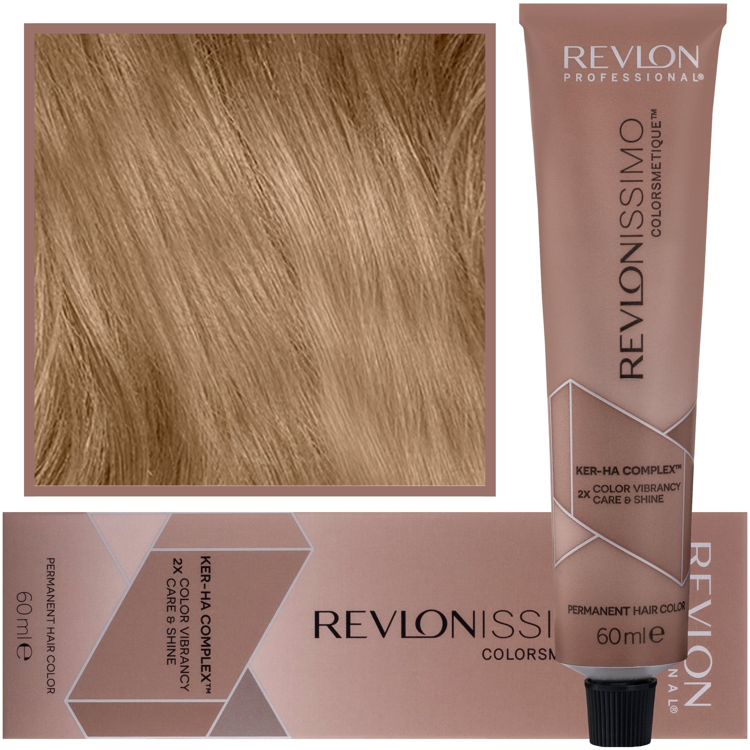 Revlonissimo Colorsmetique - kremowa farba do włosów, 6,41 | Ciemny Kasztanowy Popielaty Blond