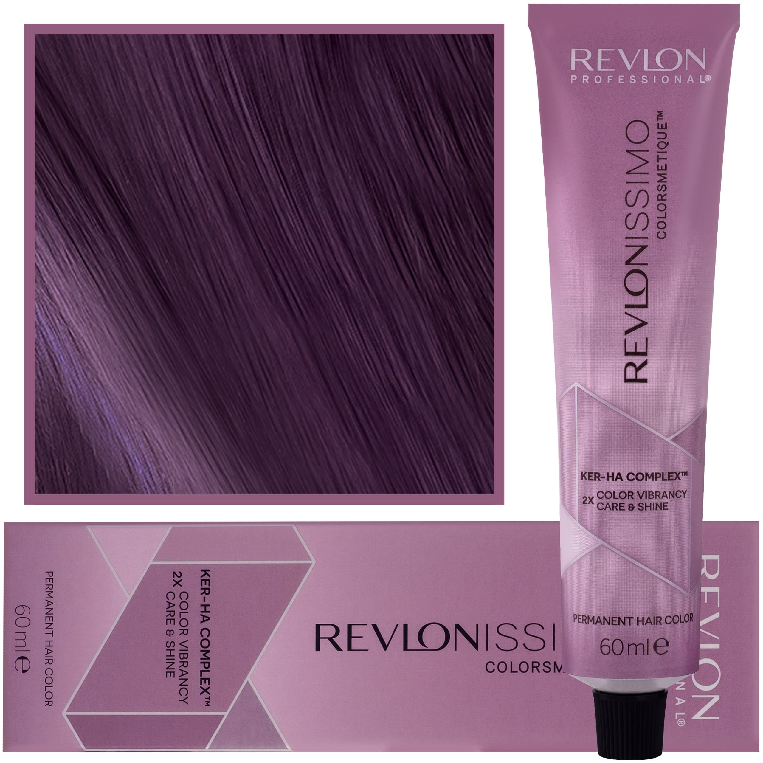 Revlonissimo Colorsmetique - kremowa farba do włosów, 44,22 | Intensywny Burgund