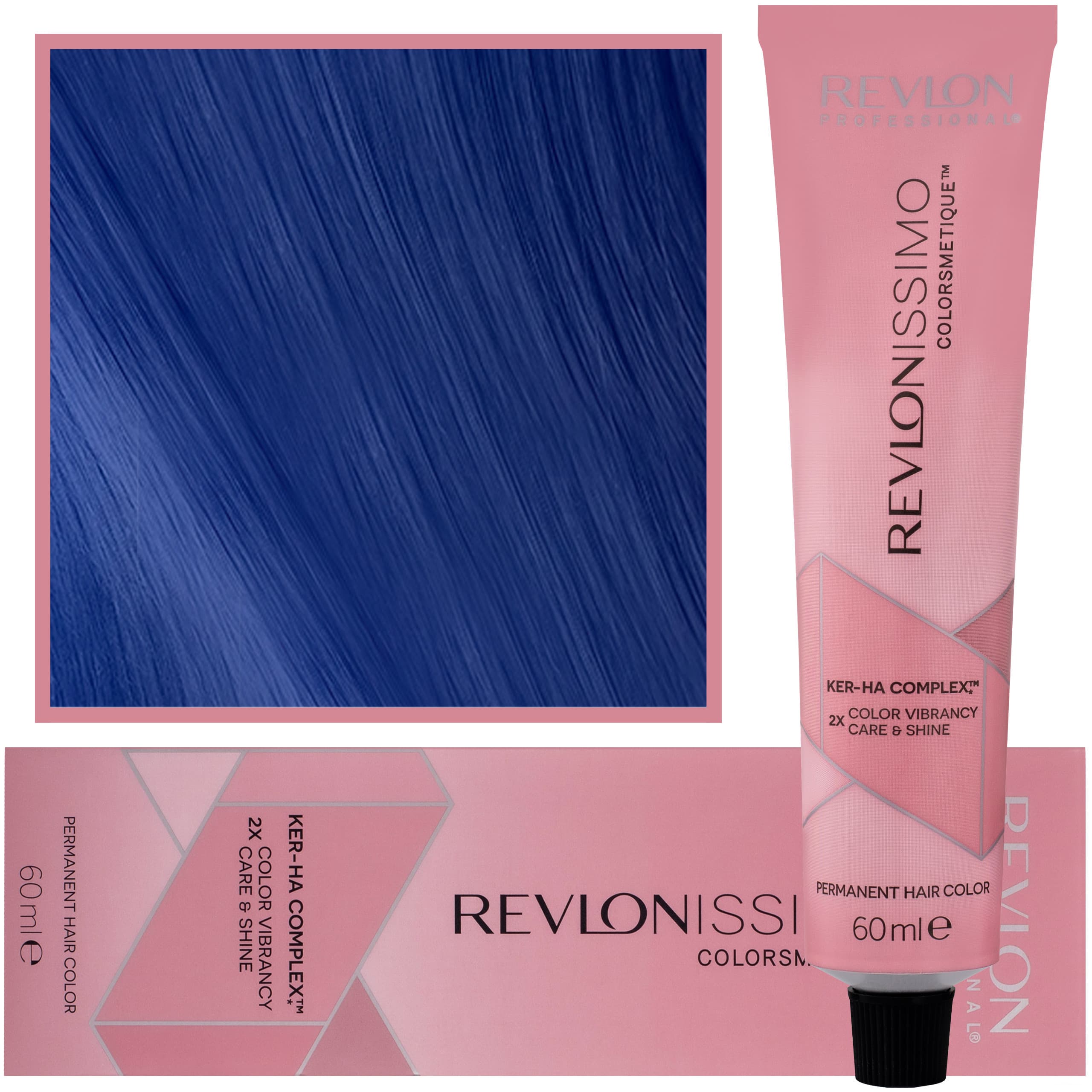 Revlonissimo Colorsmetique - kremowa farba do włosów, ,919 | Granatowy