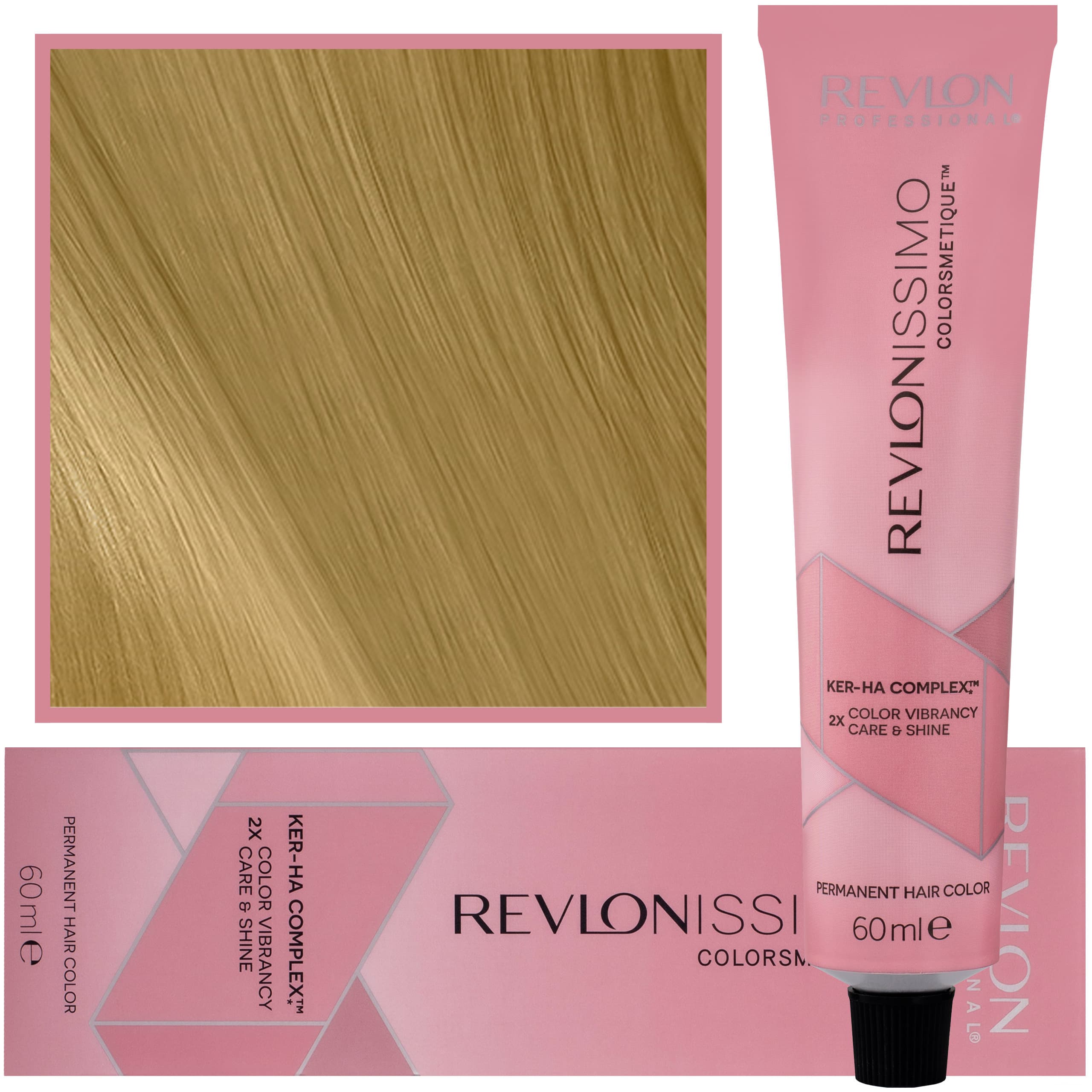 Revlonissimo Colorsmetique - kremowa farba do włosów, 033 | Złoty