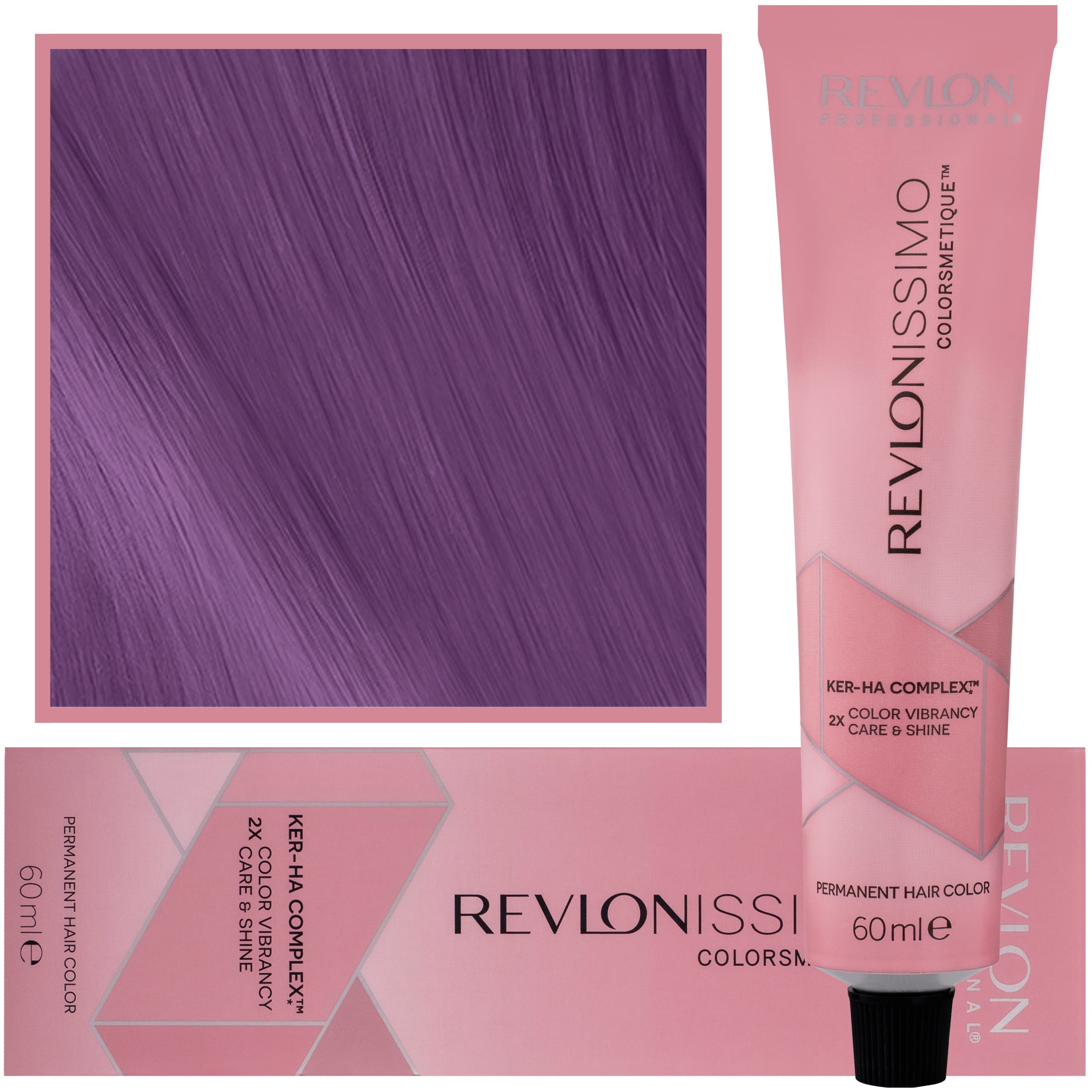 Revlonissimo Colorsmetique - kremowa farba do włosów, 200 | Fiolet