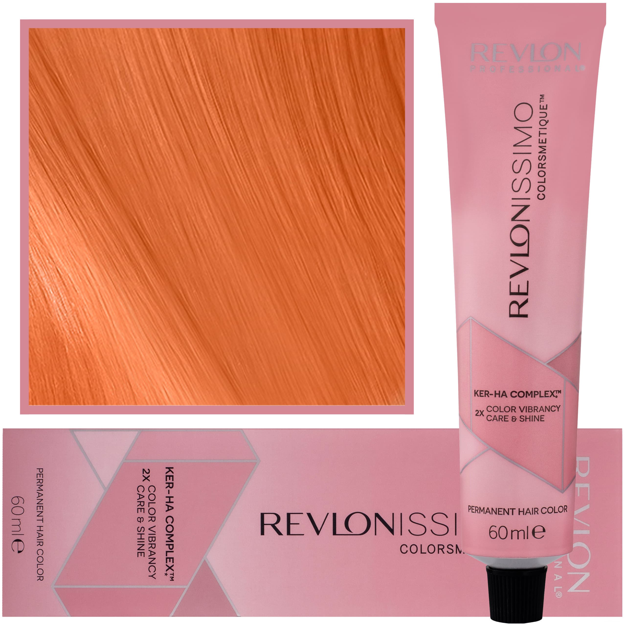 Revlonissimo Colorsmetique - kremowa farba do włosów, 400 | Pomarańczowy