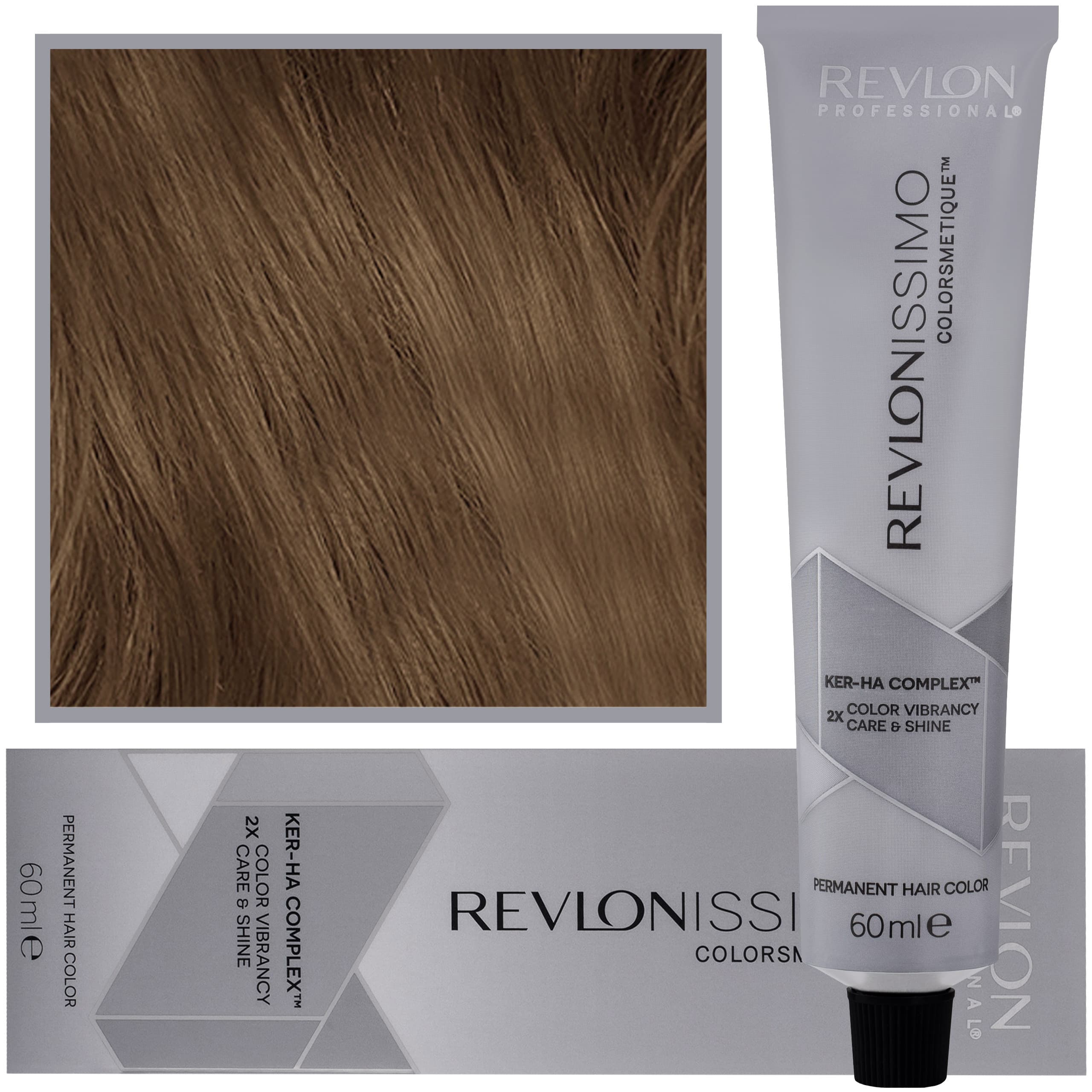 Revlonissimo Colorsmetique - kremowa farba do włosów, 6DN | Głęboki Naturalny Ciemny Blond