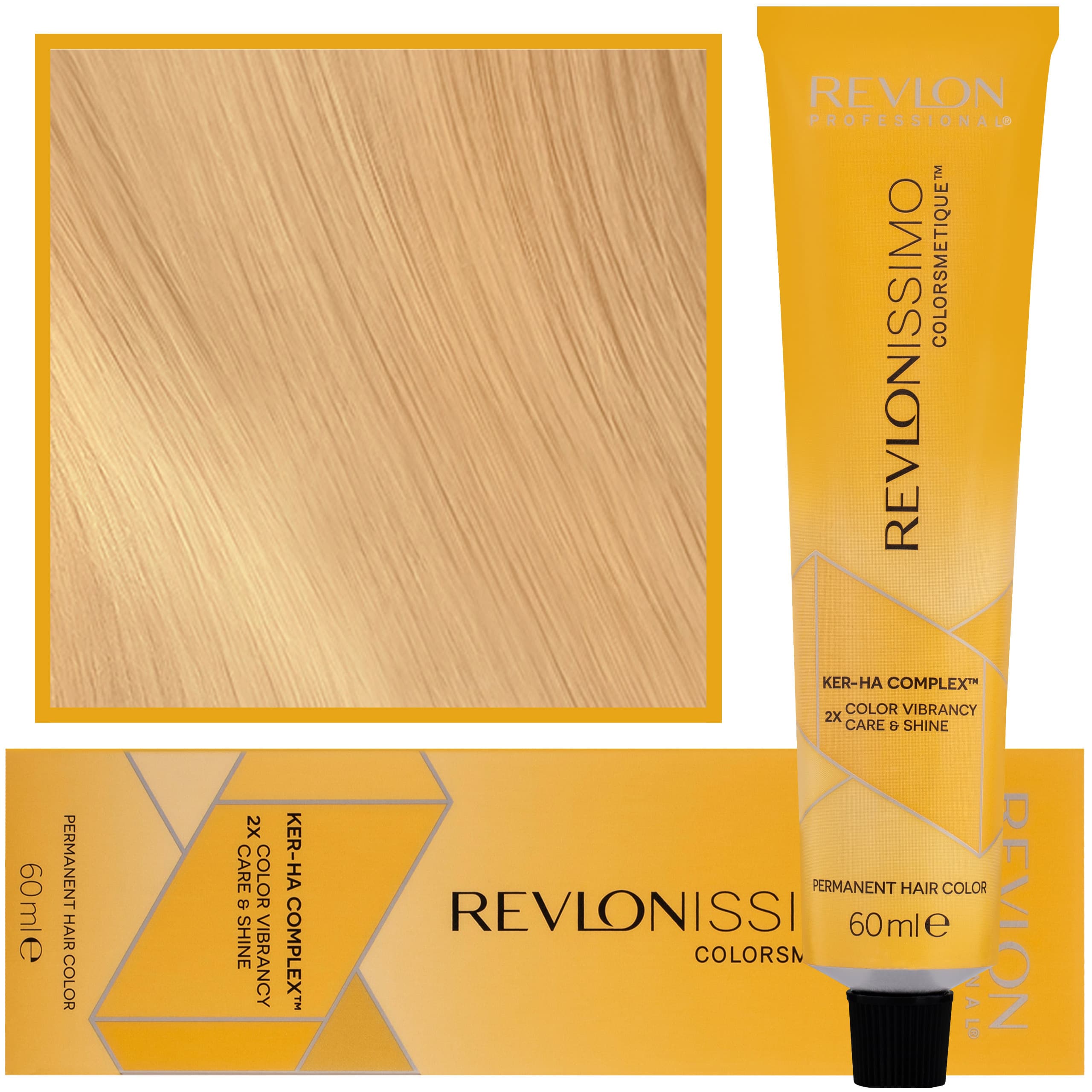 Revlonissimo Colorsmetique - kremowa farba do włosów, 9,3 | Bardzo Jasny Złoty Blond