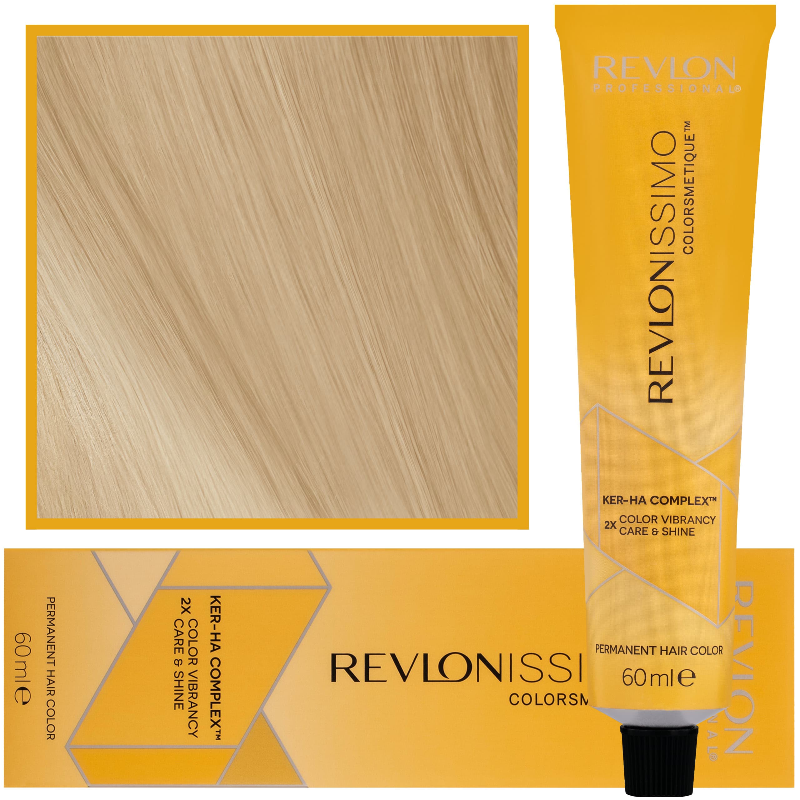 Revlonissimo Colorsmetique - kremowa farba do włosów, 9,31 | Bardzo Jasny Złoty Popielaty Blond