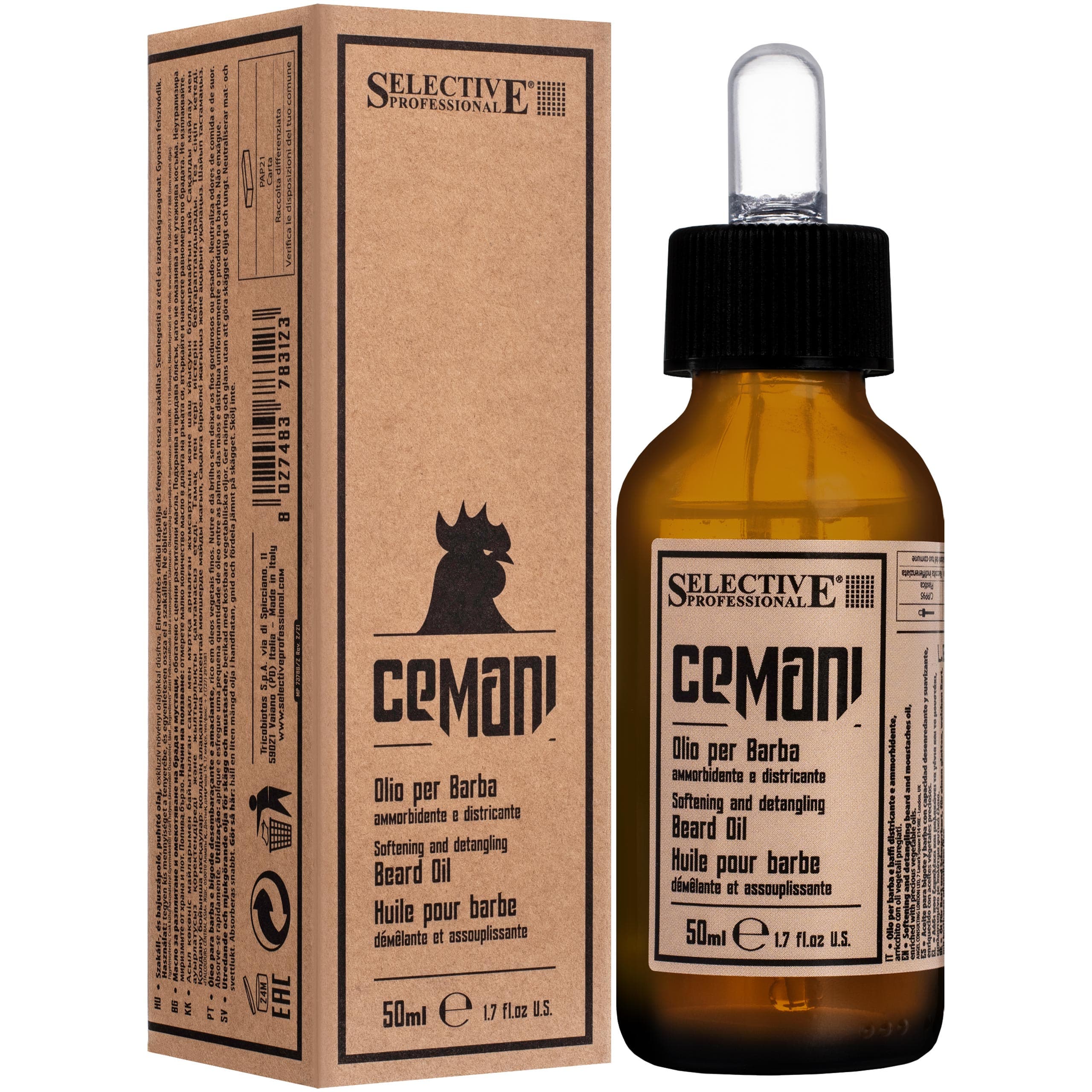 Cemani Beard Oil - olejek do pielęgnacji zarostu i skóry twarzy