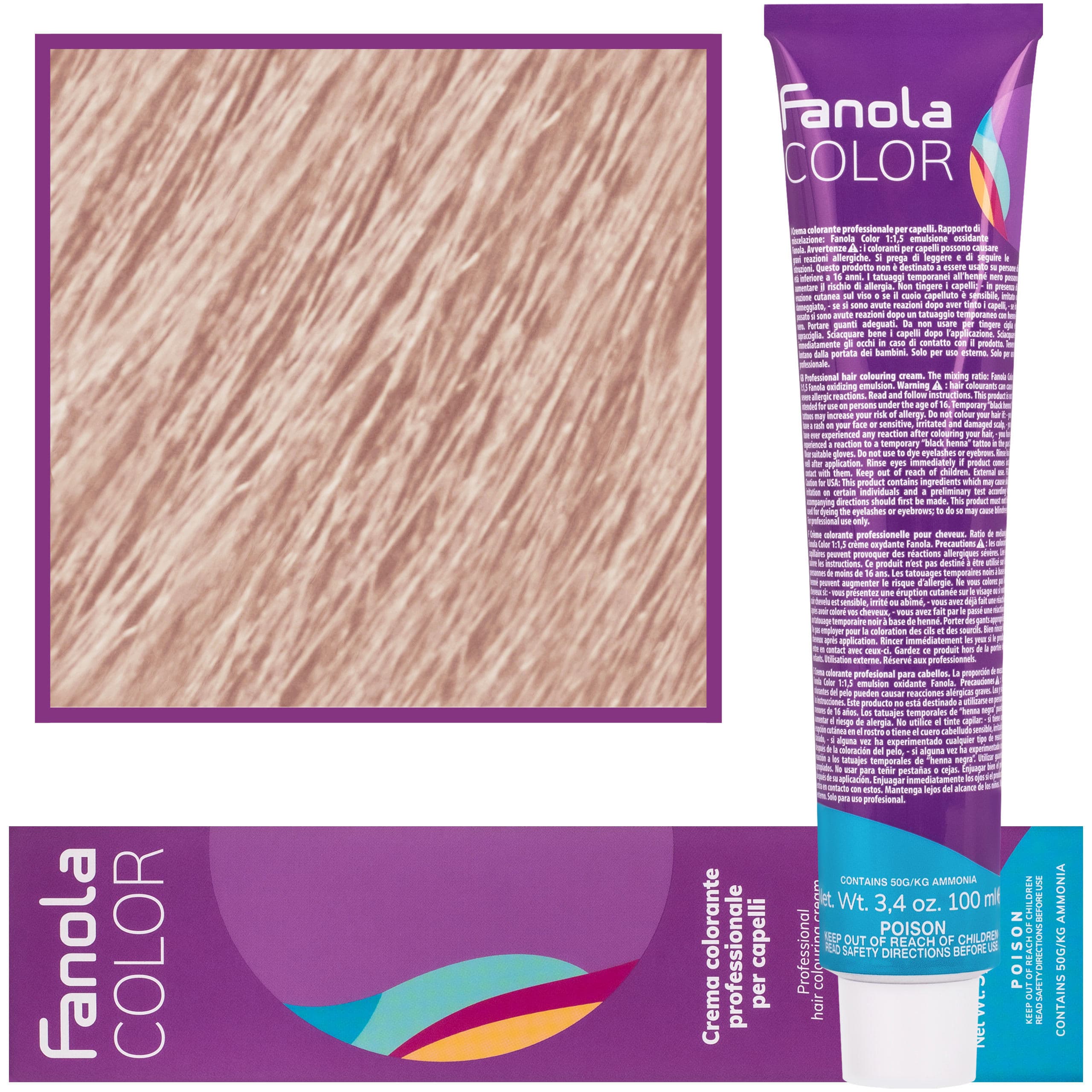 Crema Color farba - profesjonalny krem koloryzujący, 11.7 | Super Platynowy Blond Irys