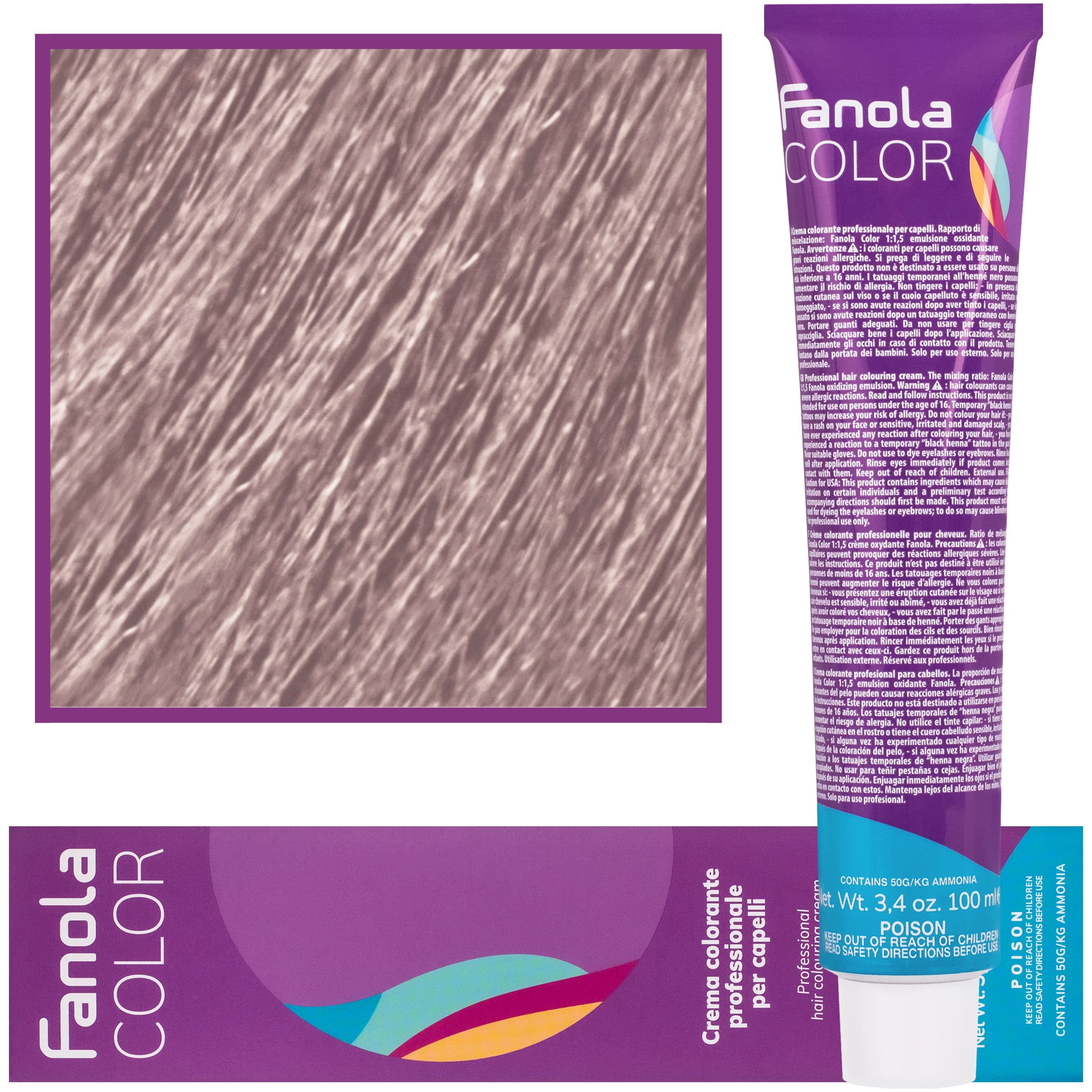 Crema Color farba - profesjonalny krem koloryzujący, 12.2 | Super Platynowy Blond Perła Extra