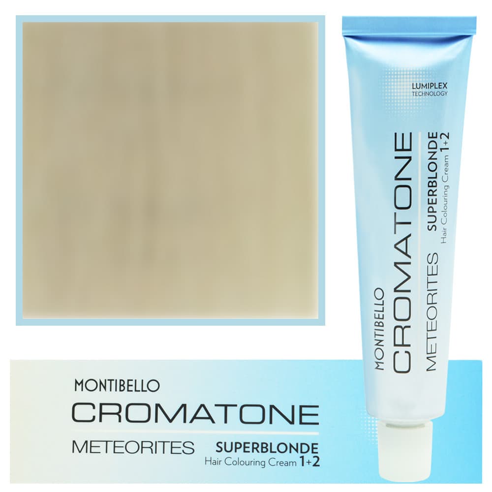 Cromatone Meteorites - farby i tonery do włosów blond, 1001 | Popielaty Superblond