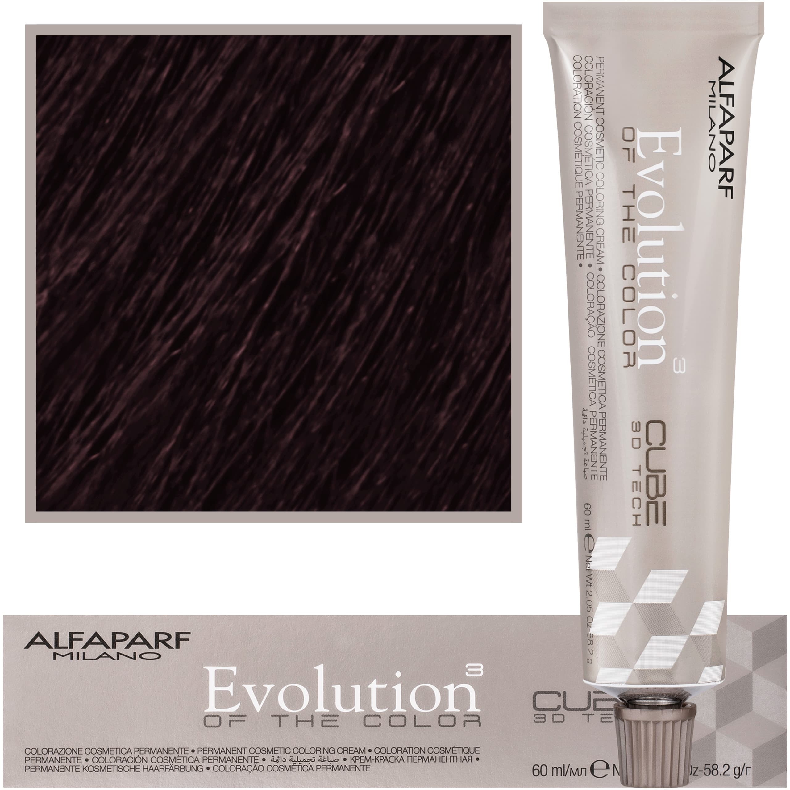 Evolution - farba do włosów cała paleta 6.53 | Ciemny złoty mahoniowy blond