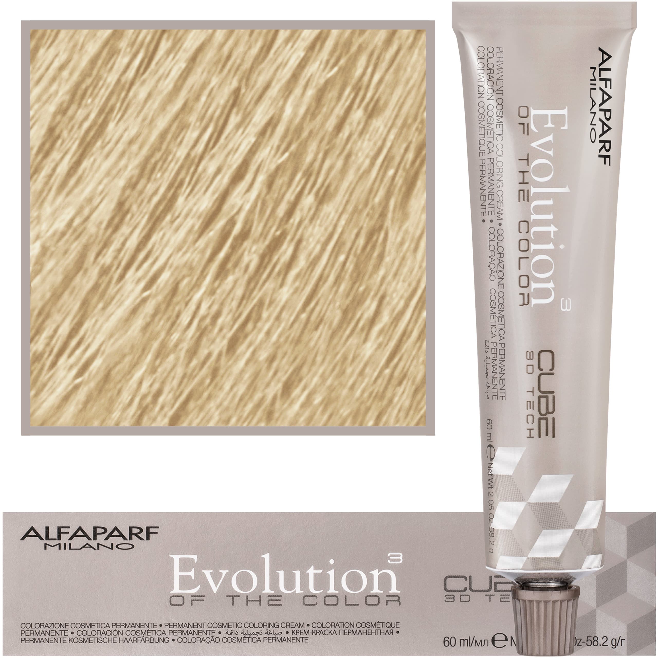 Evolution - farba do włosów cała paleta 10 NB | Najjaśniejszy ciepły naturalny blond