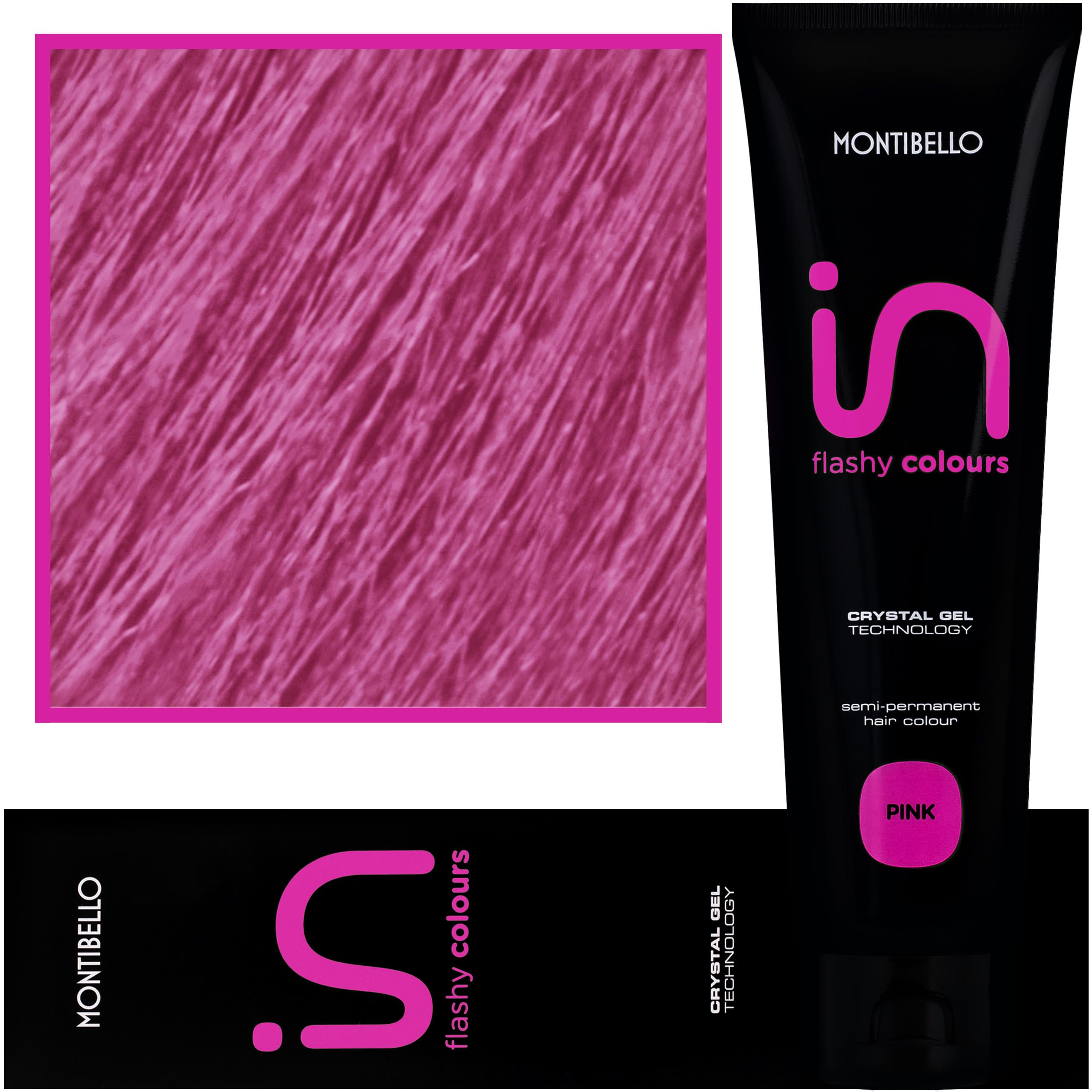 In Flashy Colours - żel koloryzujący w tęczowych odcieniach, PINK | różowy