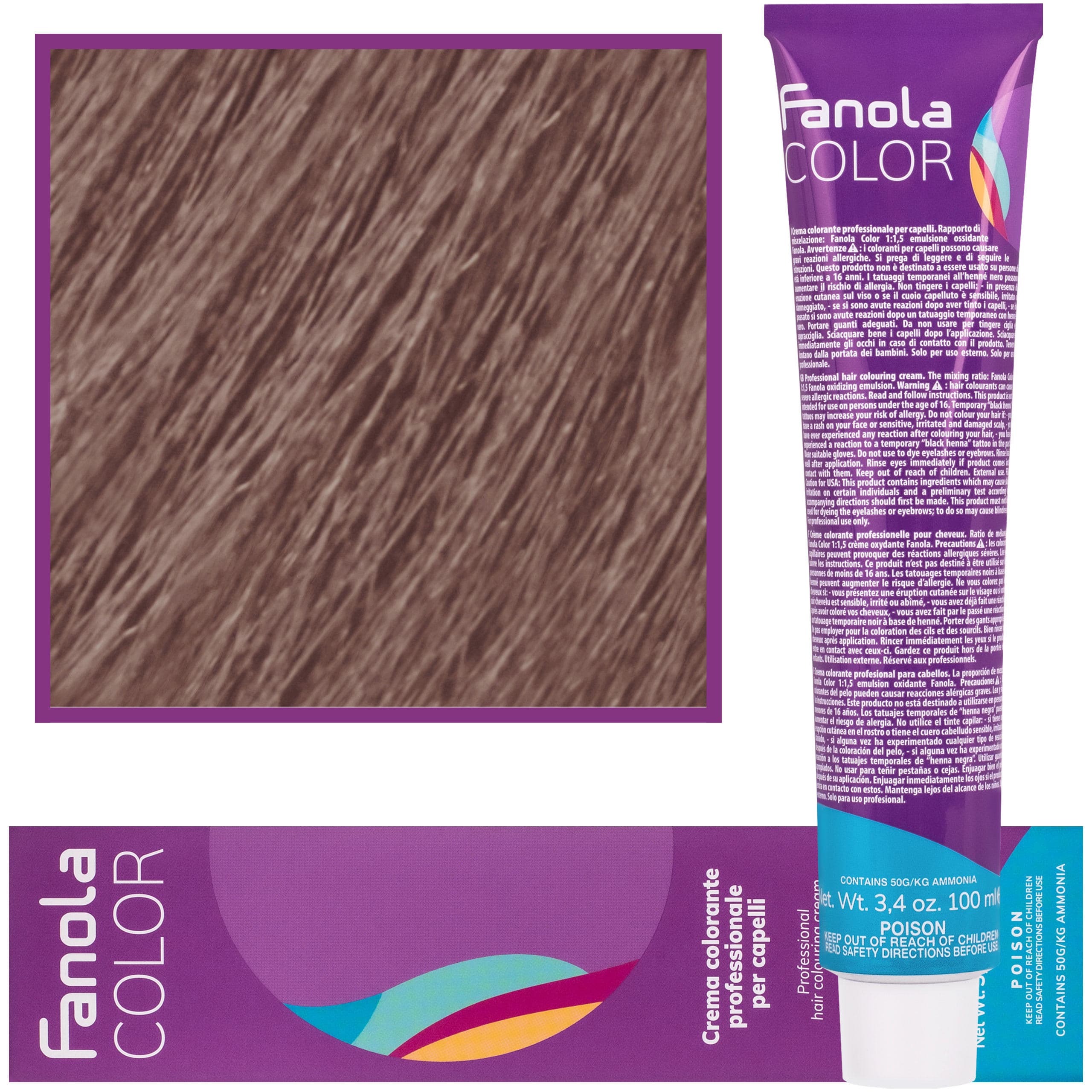 Crema Color farba - profesjonalny krem koloryzujący, 11.1 | Super Platynowy Blond Popiel