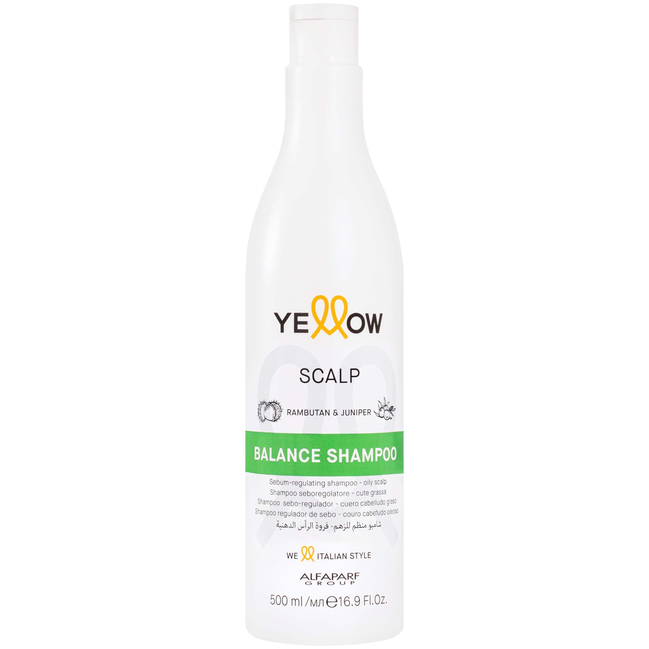 YELLOW Balance - Szampon do włosów przetłuszczających się