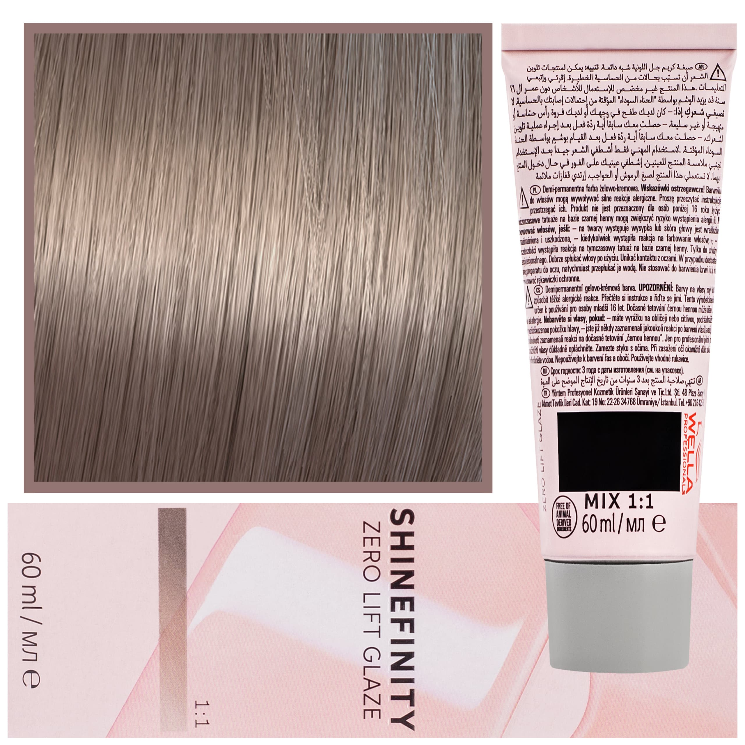 Shinefinity Zero Lift Glaze - profesjonalna farba do włosów, 06/0 | Ciemny Naturalny Blond