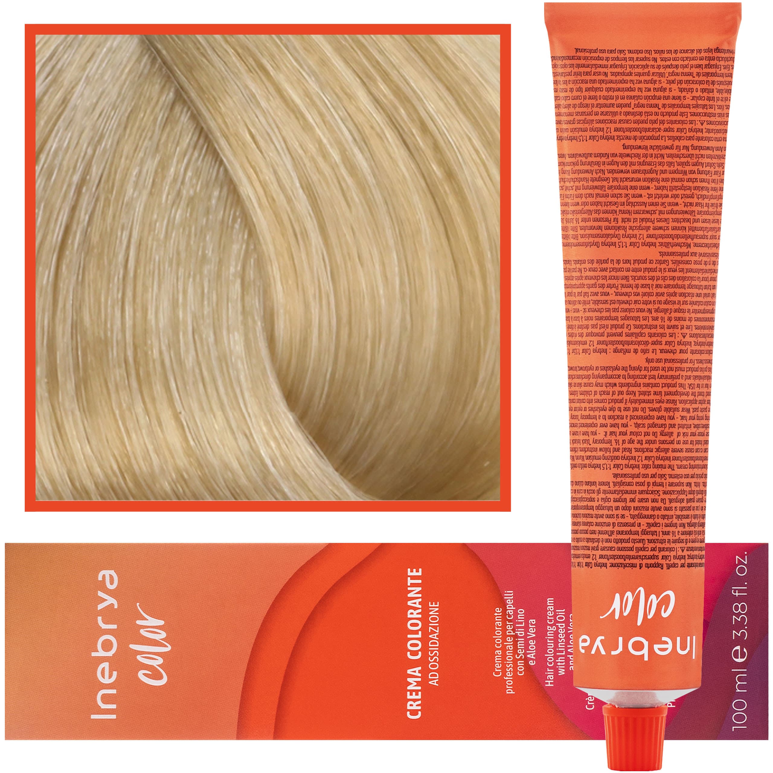 Color - farba krem koloryzujący do włosów, 10 | Jasny Czysty Platynowy Blond