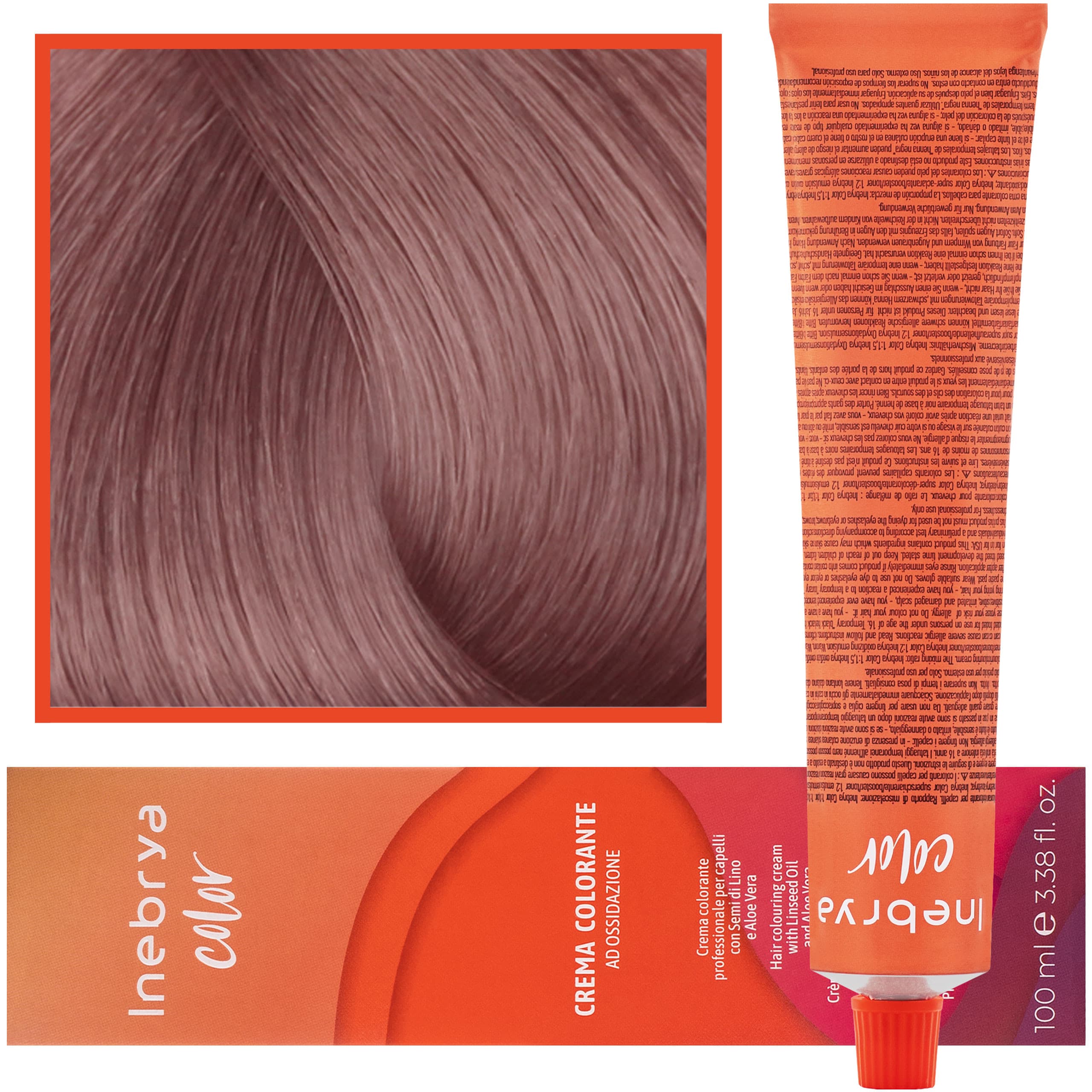Color - farba krem koloryzujący do włosów, 10/12 | Platynowy Popielaty Pudrowy Blond