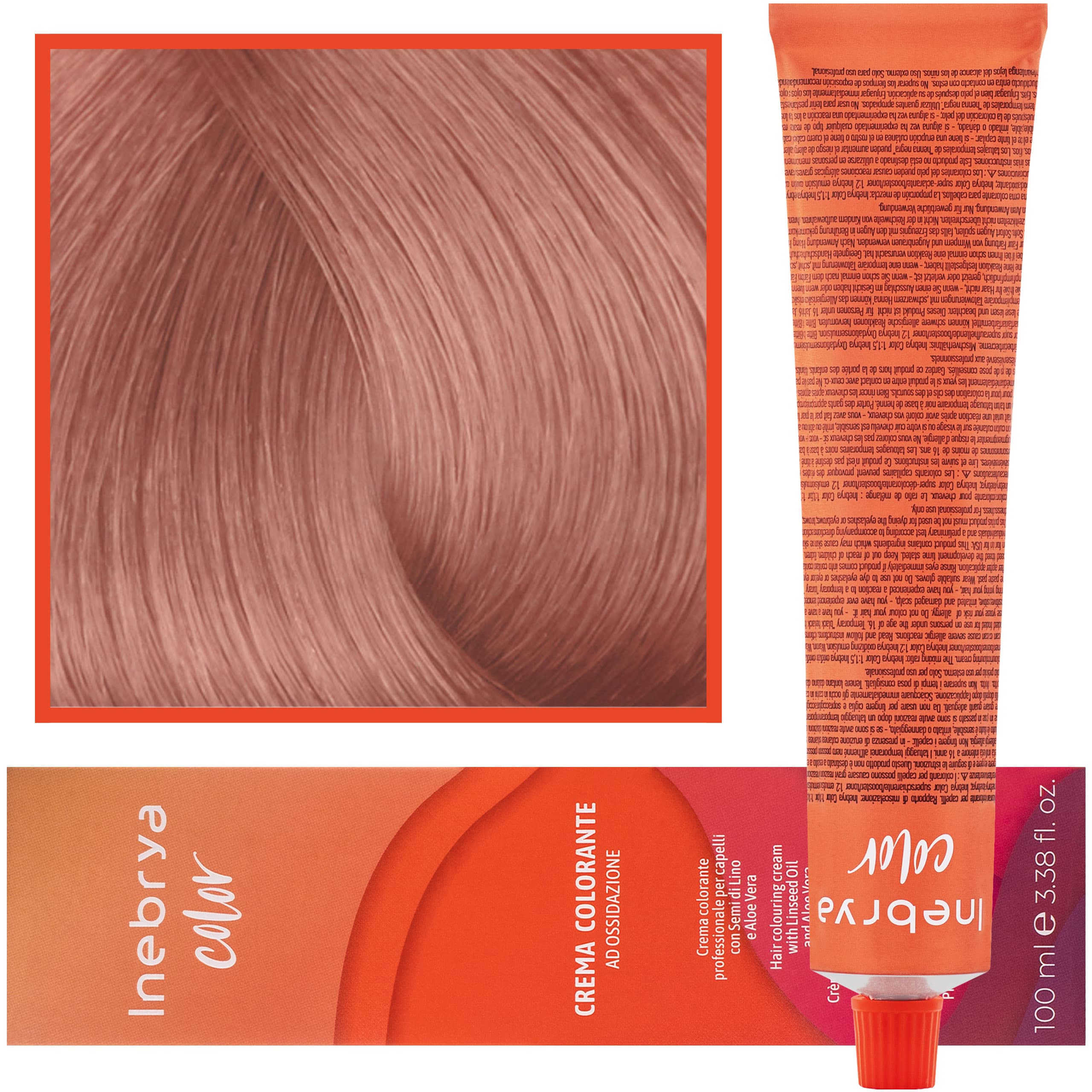Color - farba krem koloryzujący do włosów, 10/21 | Platynowy Pudrowy Blond
