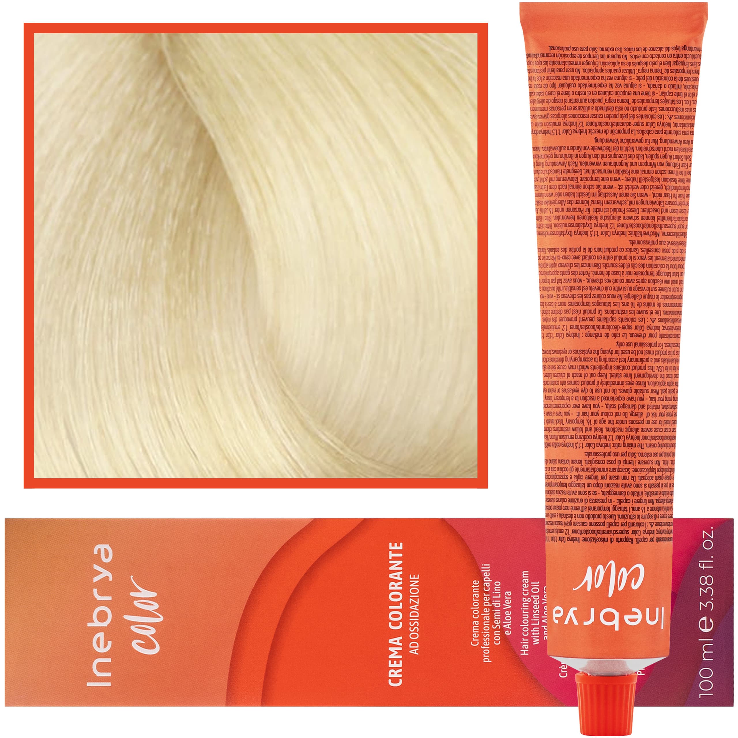 Color - farba krem koloryzujący do włosów, 10/3 | Jasny Złoty Platynowy Blond