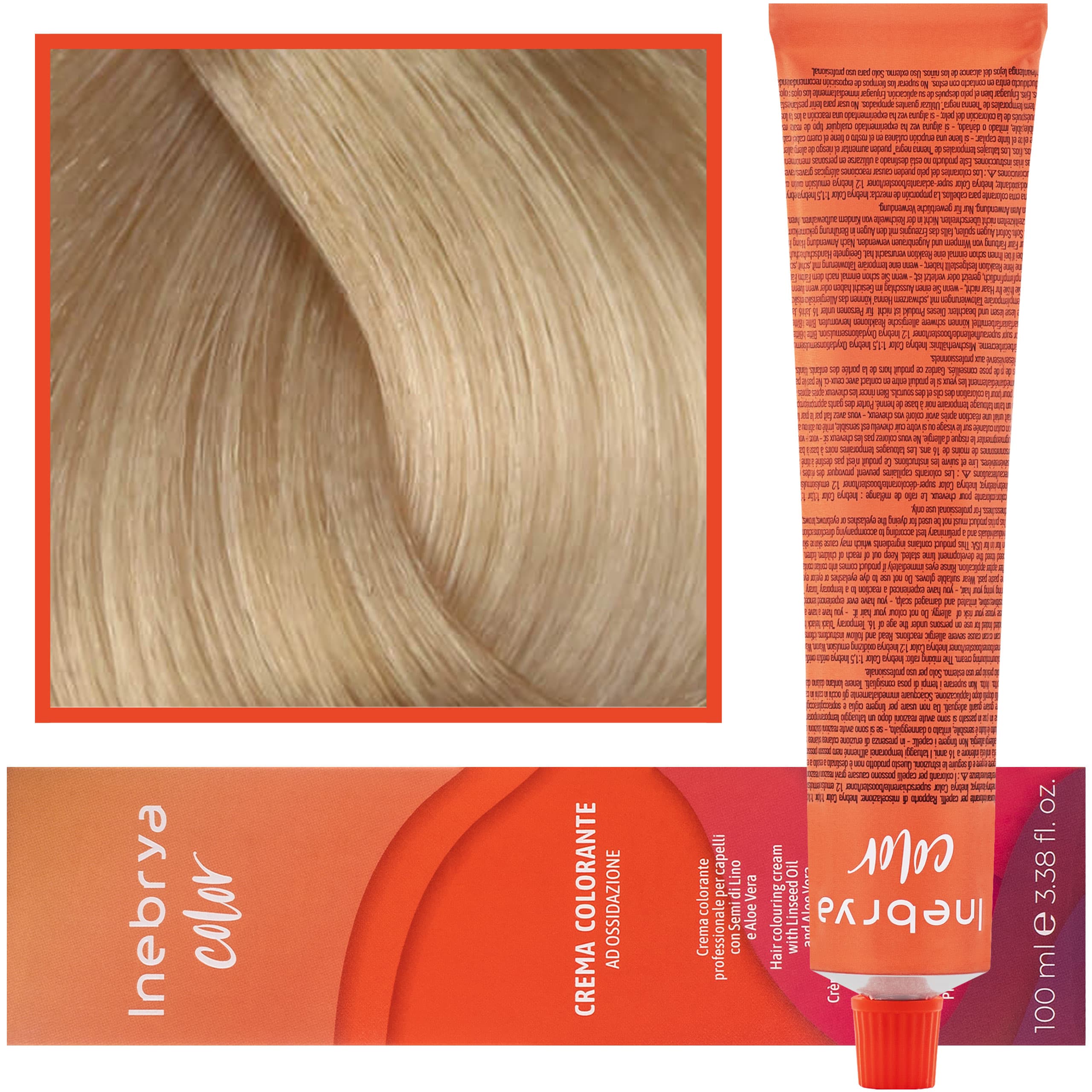 Color - farba krem koloryzujący do włosów, 12/1 | Bardzo Jasny Platynowy Extra Popielaty Blond