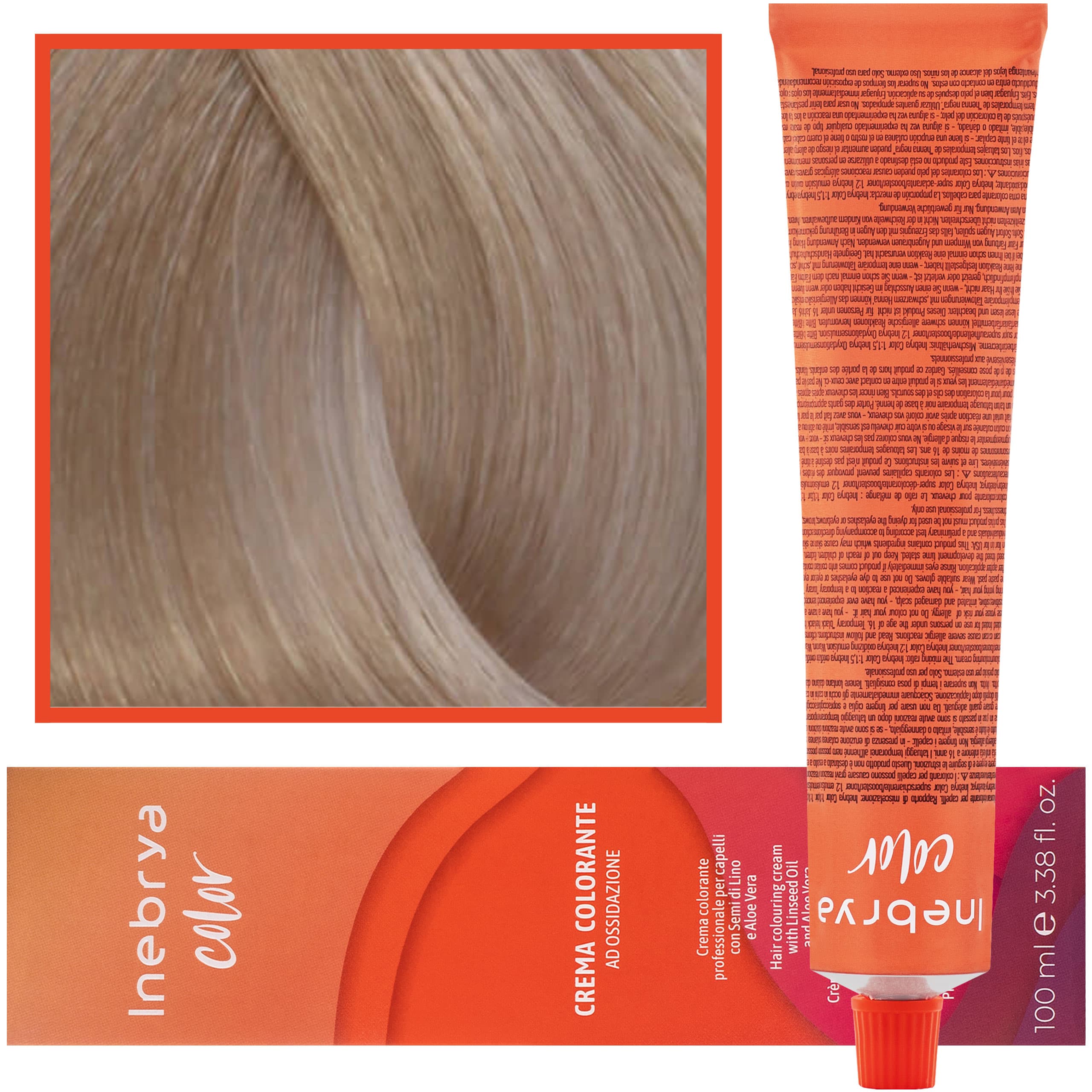 Color - farba krem koloryzujący do włosów, 12/22 | Bardzo Jasny Platynowy Extra Intensywnie Perłowy Blond