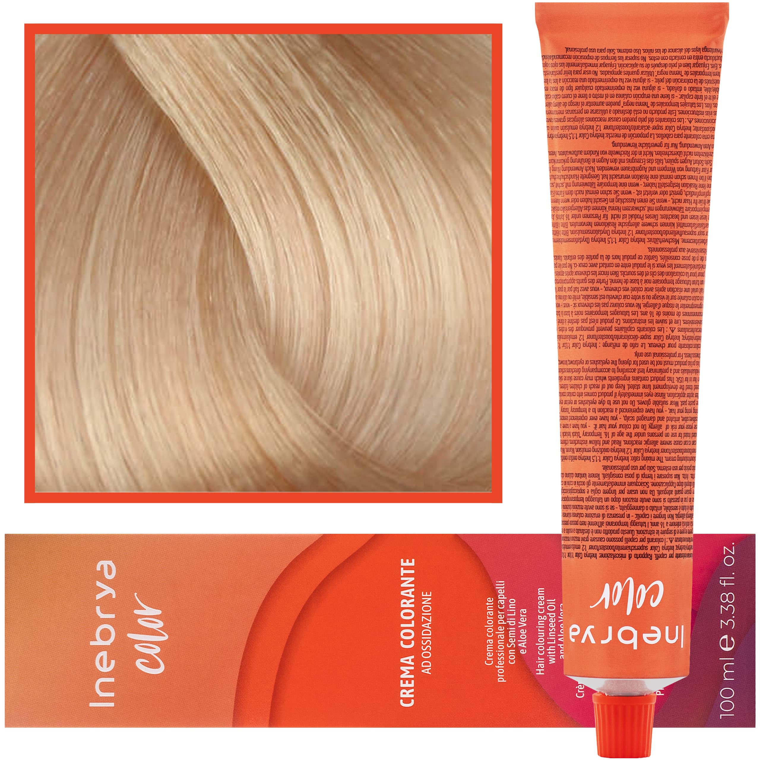 Color - farba krem koloryzujący do włosów, 12/8 | Bardzo Jasny Platynowy Extra Perłowy Blond