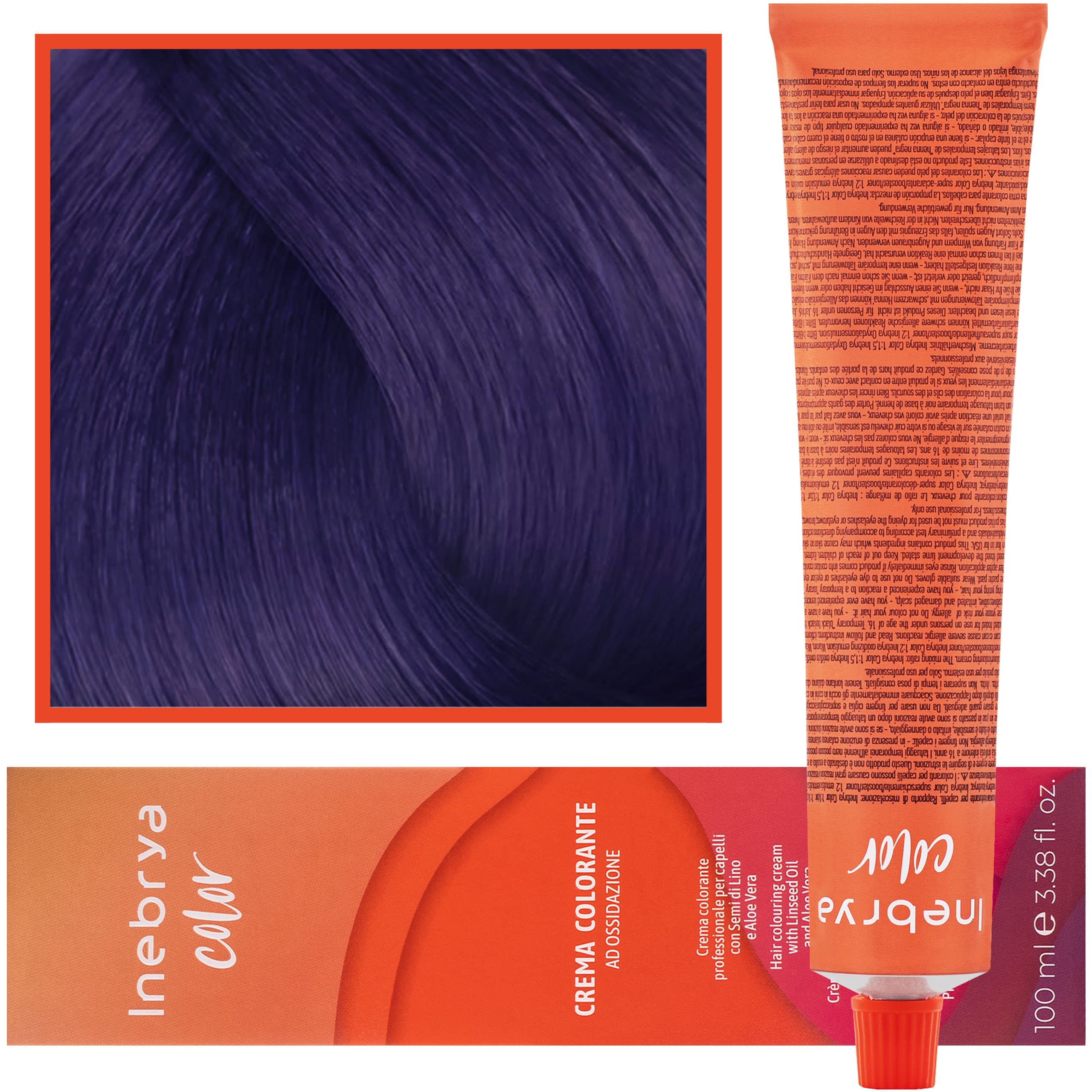 Color - farba krem koloryzujący do włosów, 3/10 | Indygo