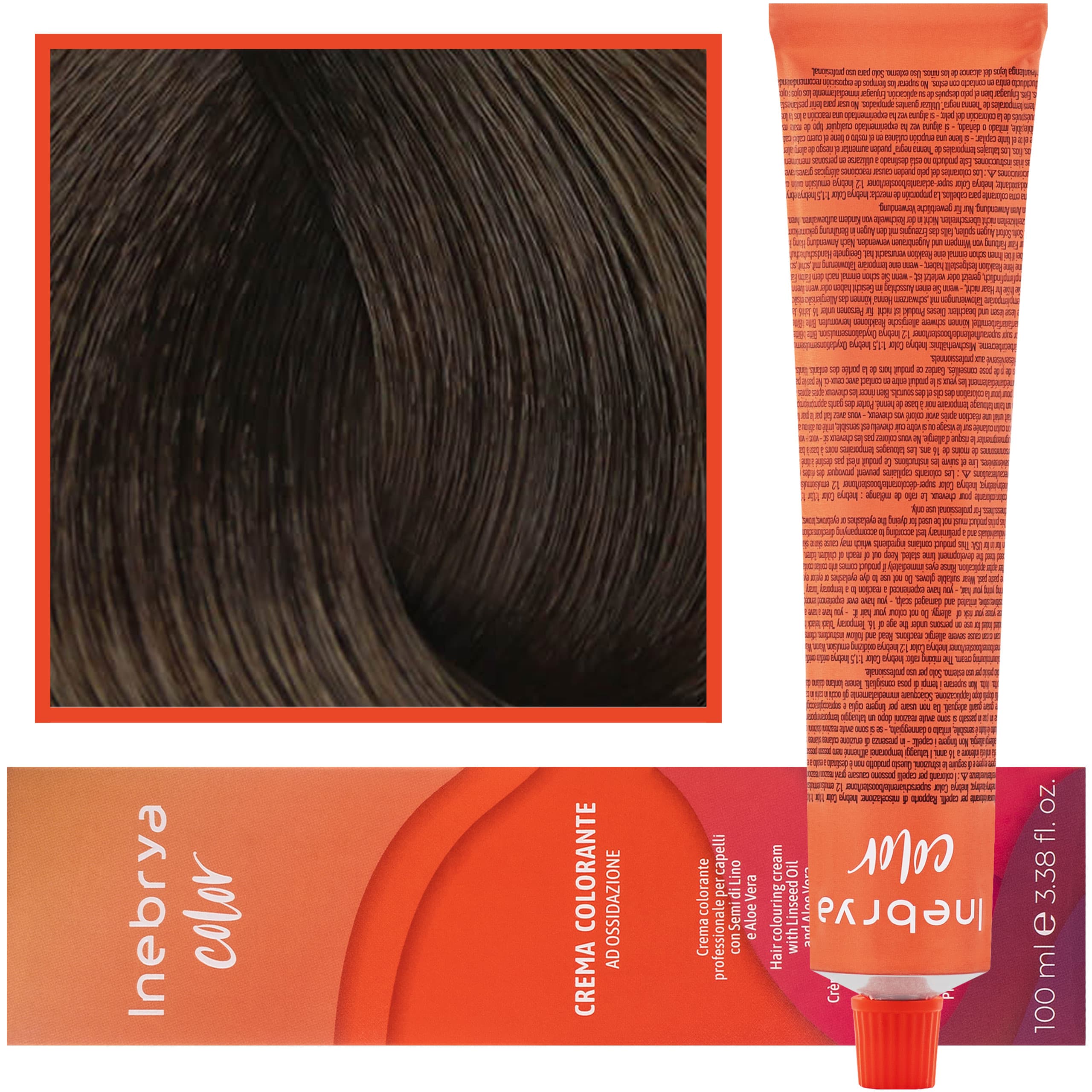 Color - farba krem koloryzujący do włosów, 6/00 | Intensywny Ciemny Blond