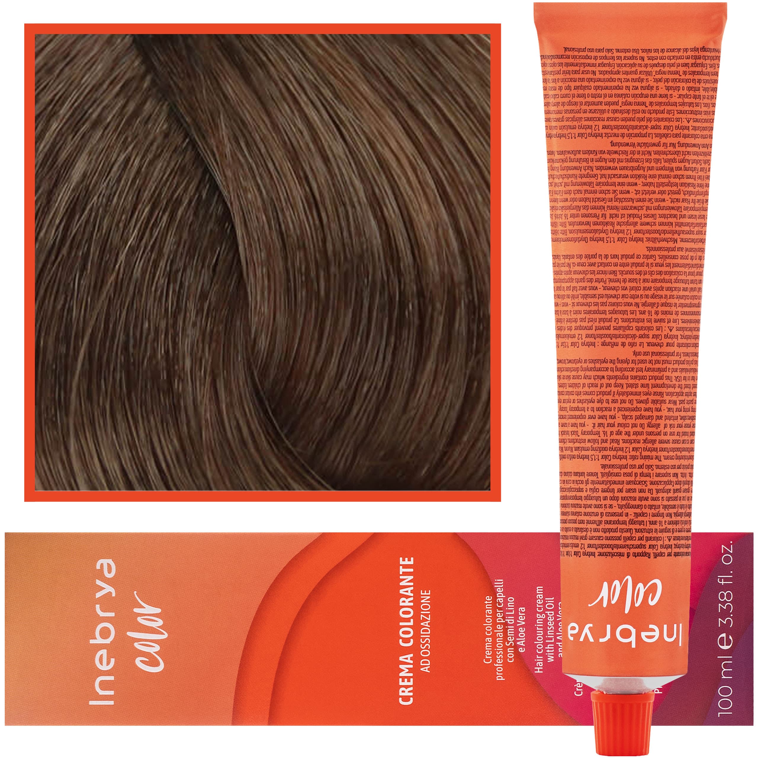Color - farba krem koloryzujący do włosów, 7/0 | Blond