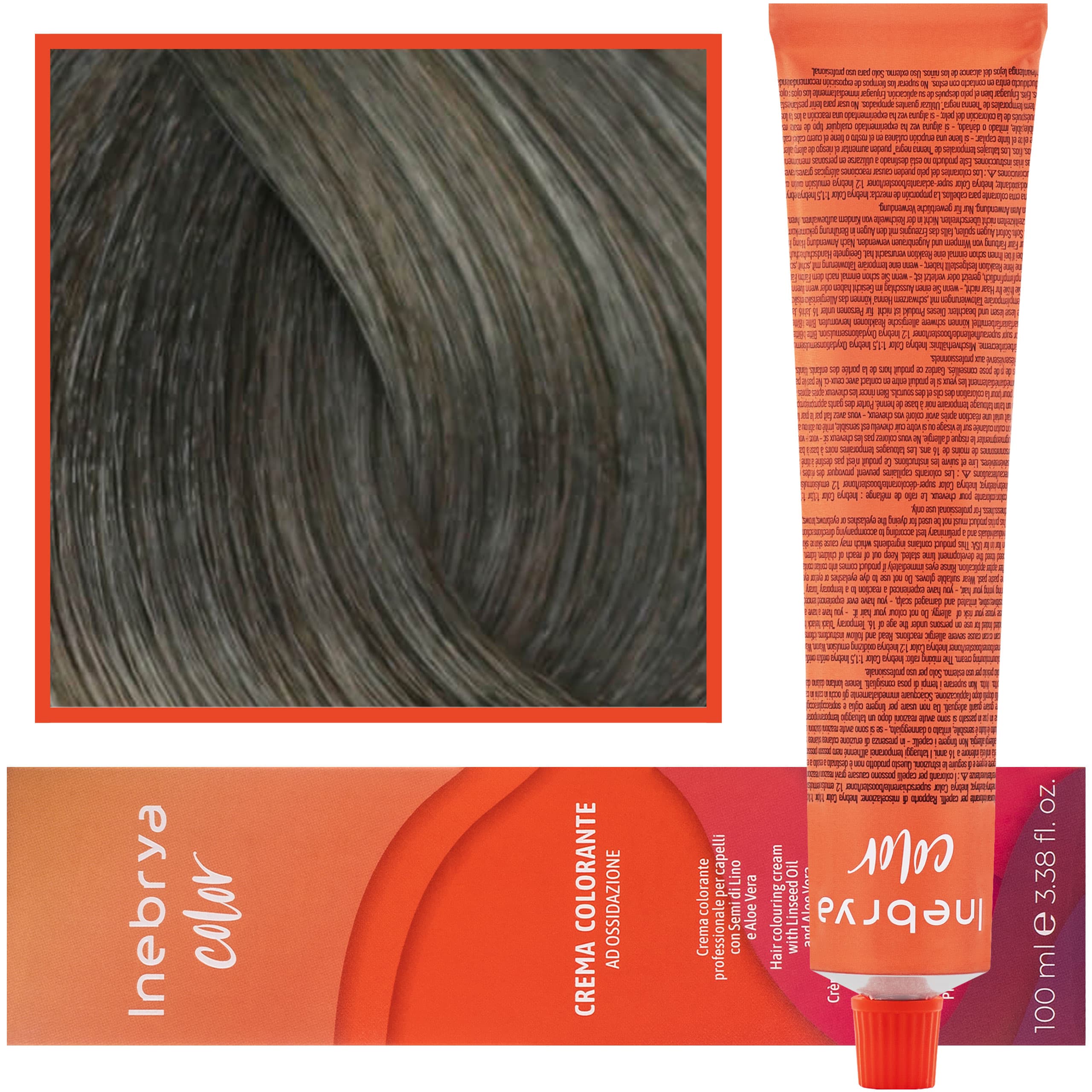 Color - farba krem koloryzujący do włosów, 7/11 | Intensywnie Popielaty Blond