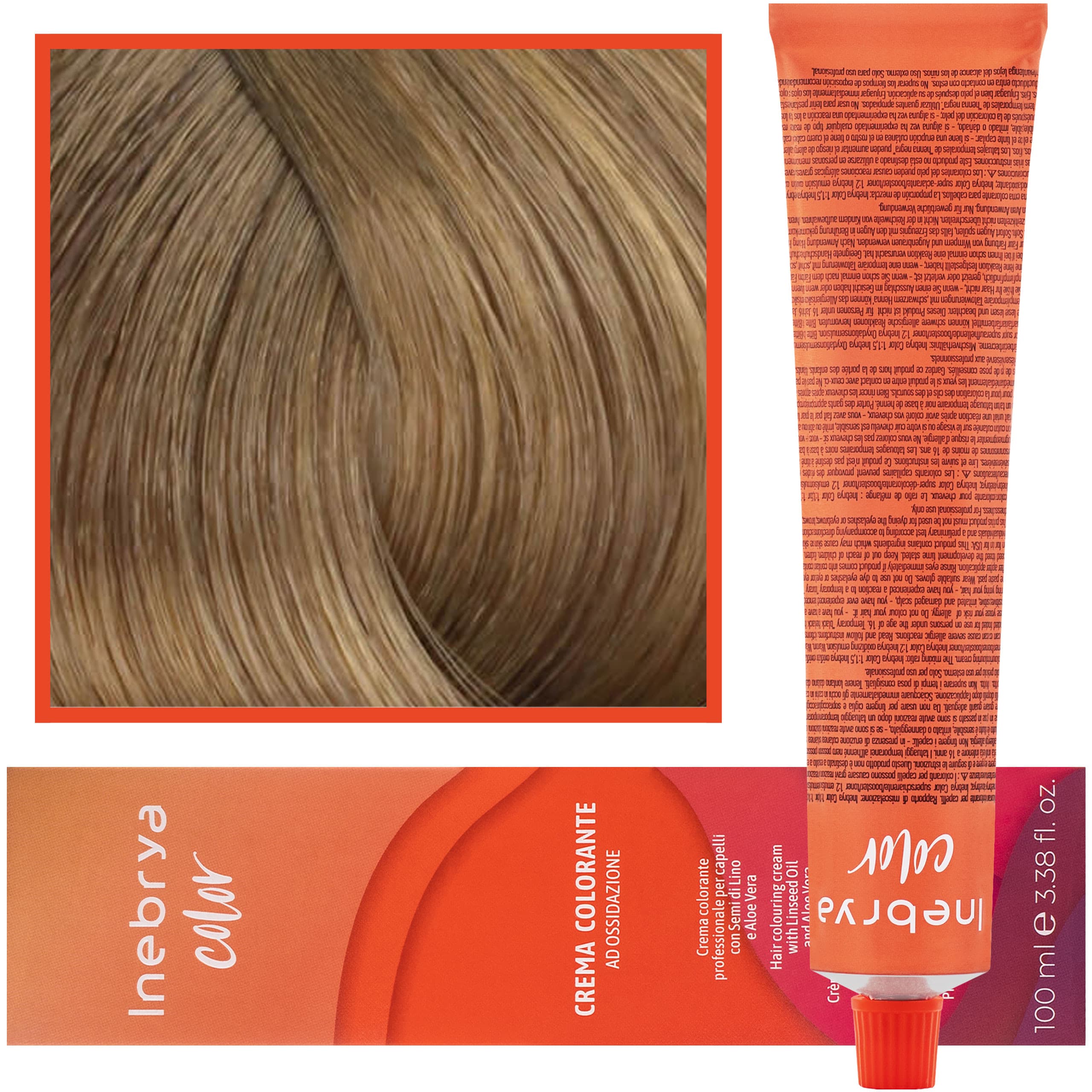 Color - farba krem koloryzujący do włosów, 8 | Czysty Jasny Blond
