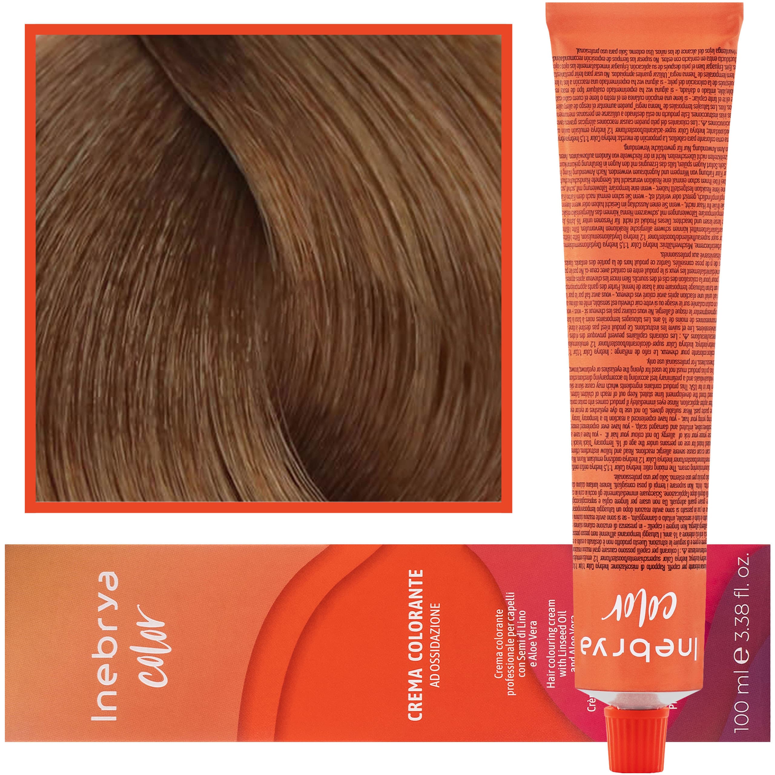 Color - farba krem koloryzujący do włosów, 8/00 | Intensywny Jasny Blond