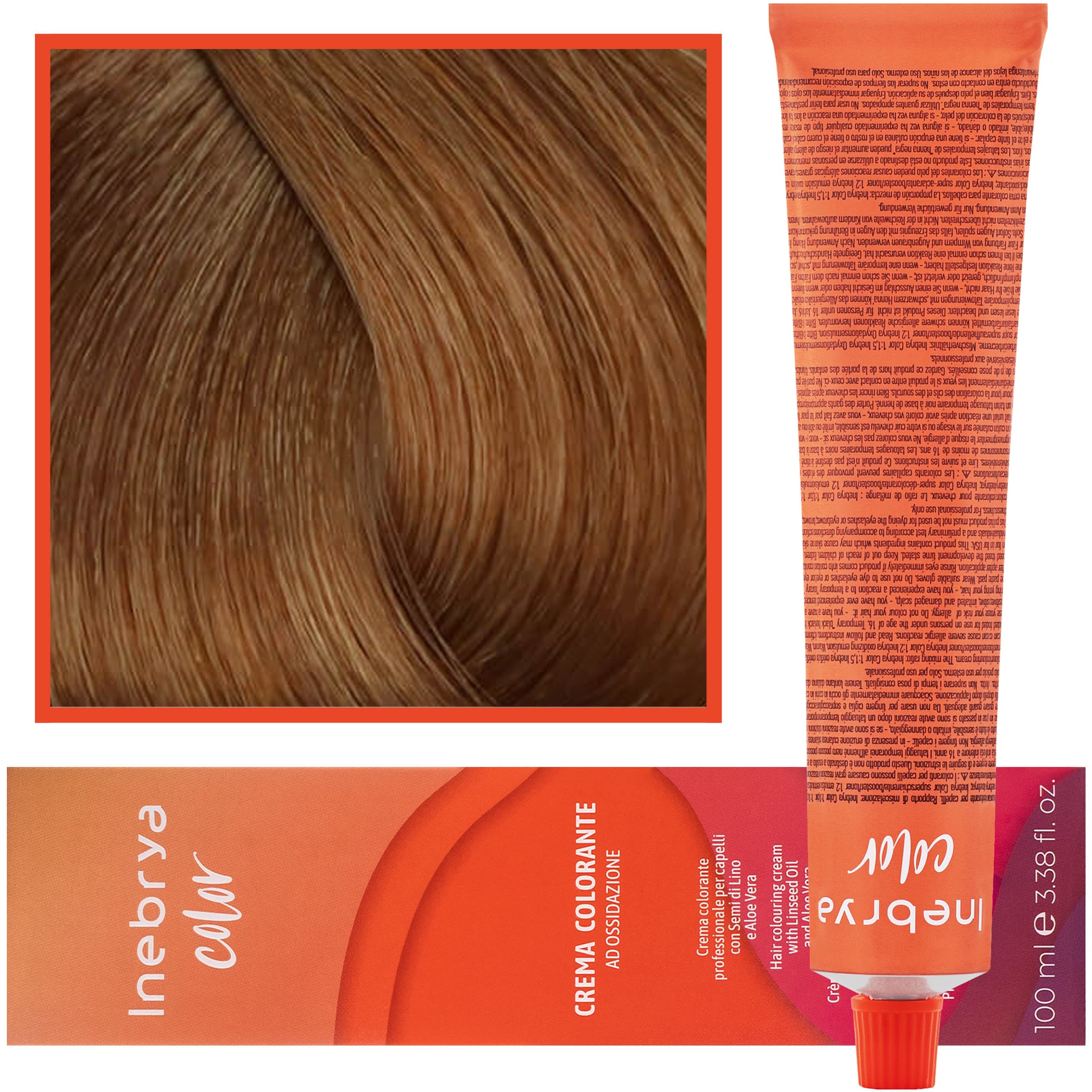 Color - farba krem koloryzujący do włosów, 8/3 | Jasny Złoty Blond